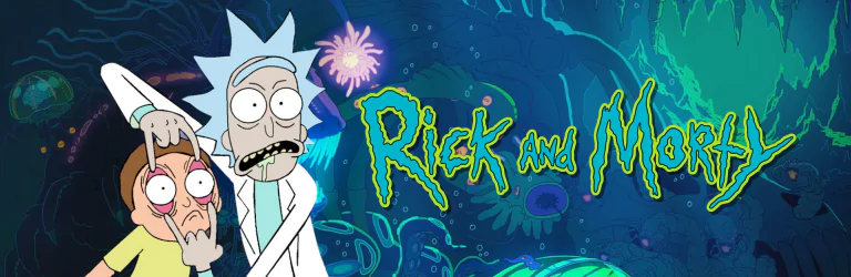 Rick és Morty puzzleök banner mobil