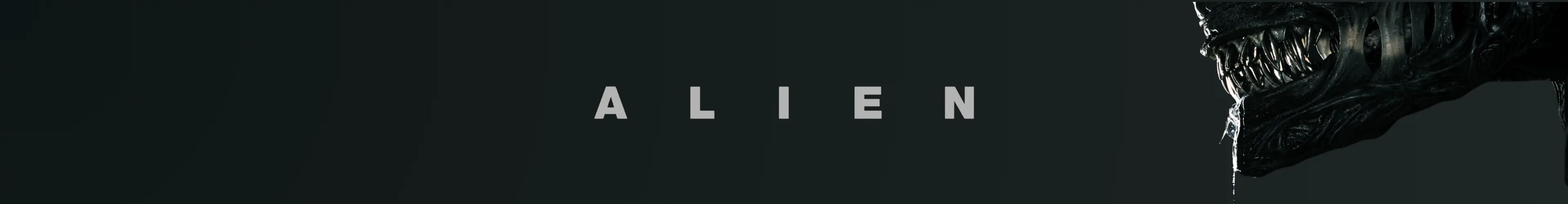 Alien dekorationen banner