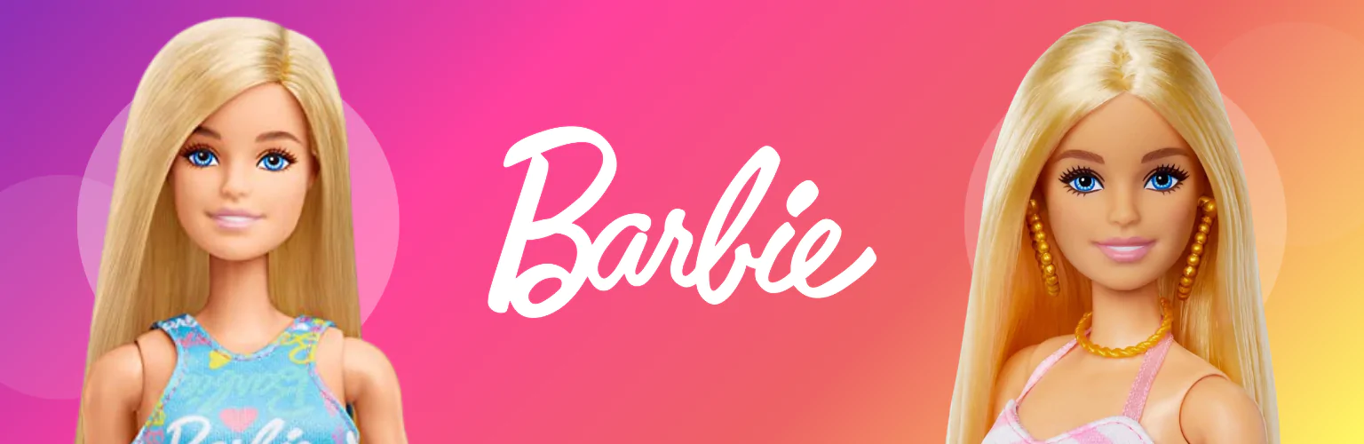 Barbie products banner mobil