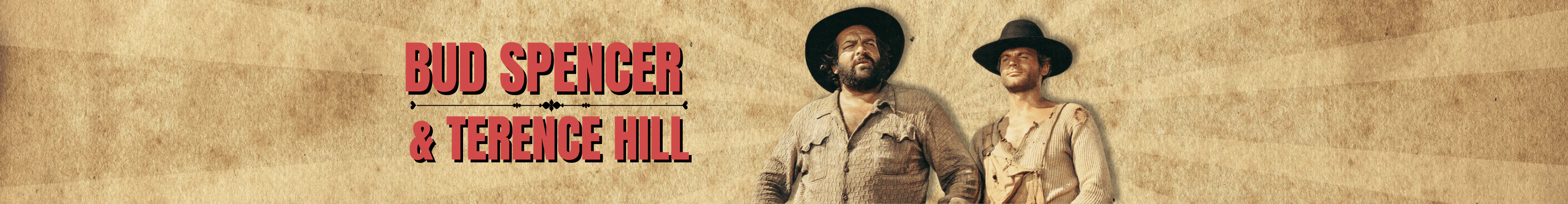 Bud Spencer és Terence Hill dekorációk banner