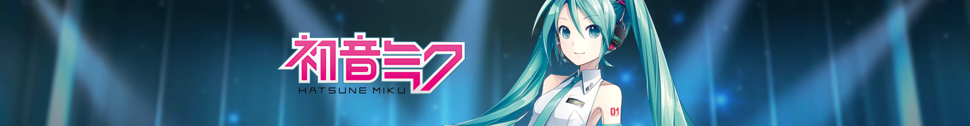 Vocaloid Hatsune Miku Produkte banner