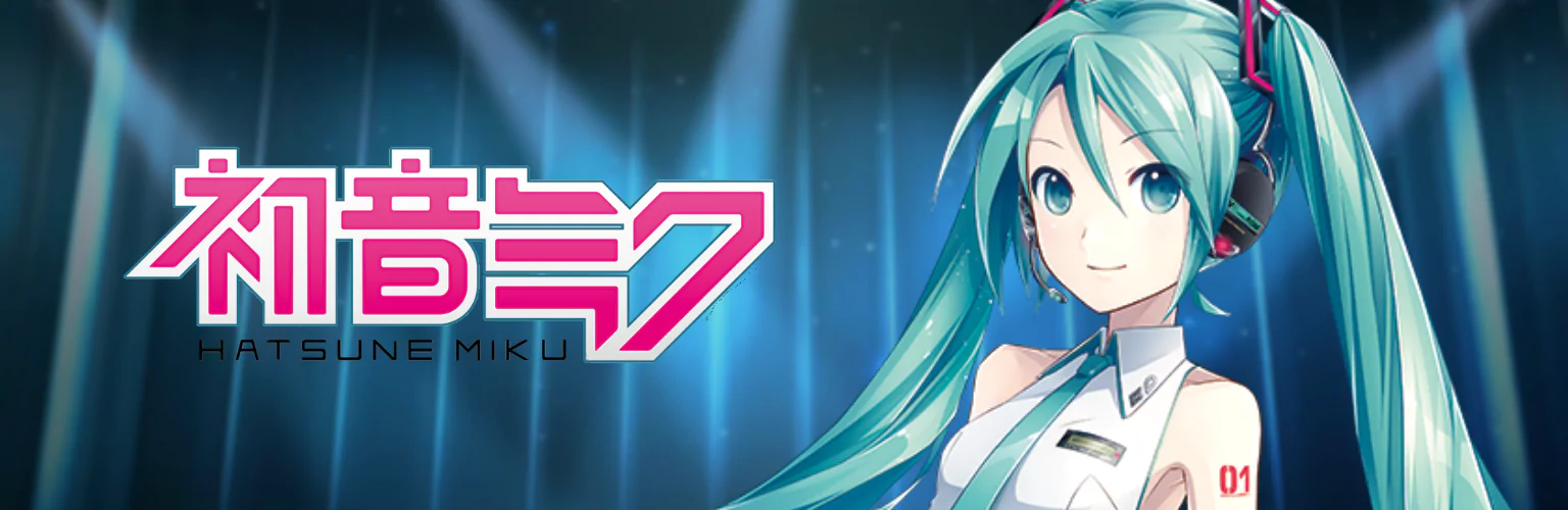 Vocaloid Hatsune Miku Produkte banner mobil