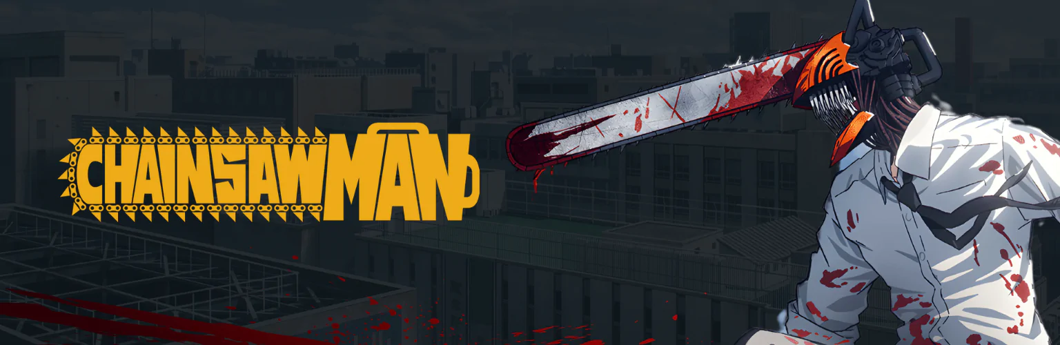 Chainsaw Man pólók banner mobil