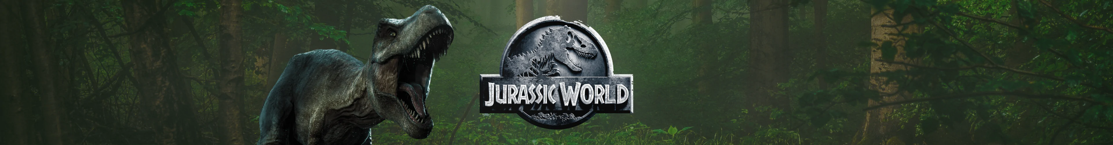 Jurassic World products banner