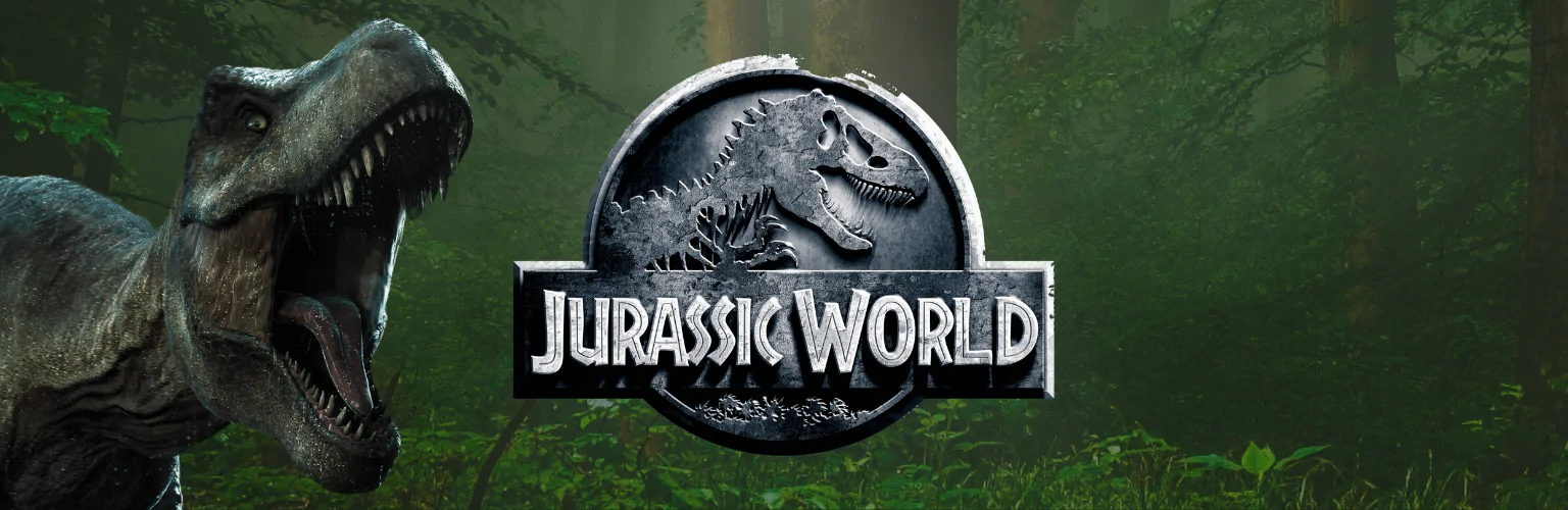 Jurassic World uzsonna tárolók banner mobil