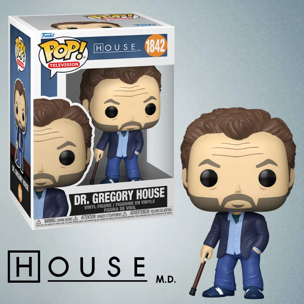 House, M.D. Funko POP! Television Vinyl figura Dr. Gregory House 9 cm banner