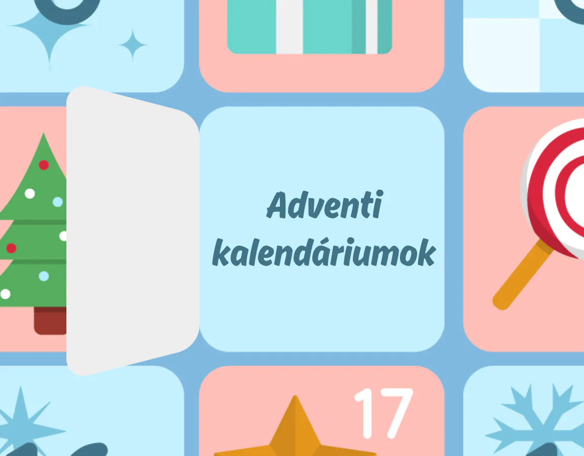 Adventi kalendáriumok banner