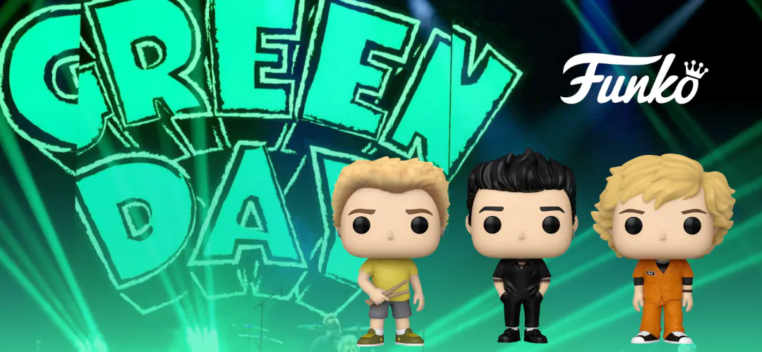 Megérkeztek az új Green Day Funko Pop! figurák! banner