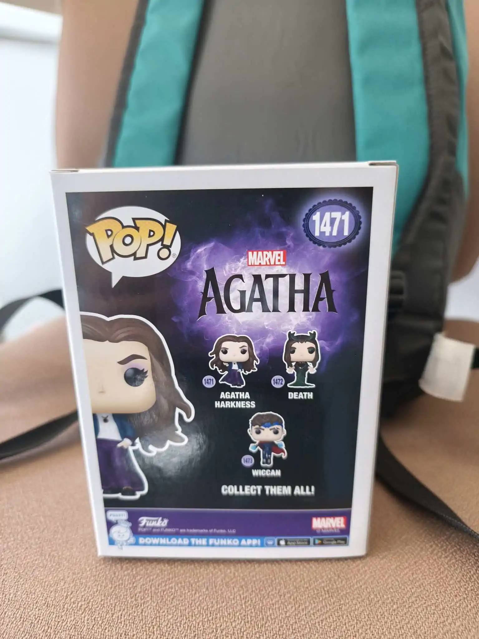 Agatha Funko POP! Marvel Vinyl figura Agatha 9 cm termékfotó