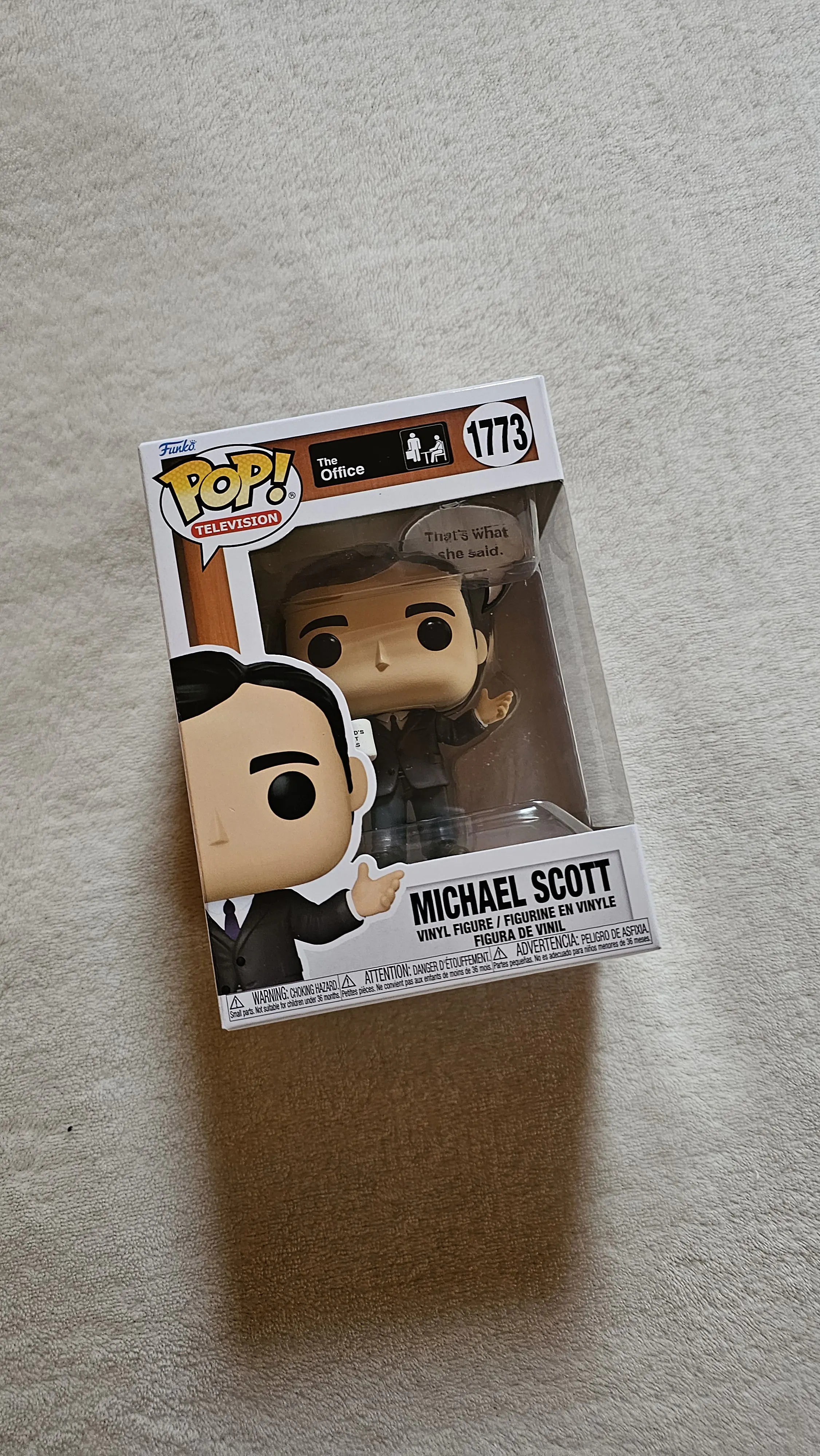 The Office Funko POP! Sayings Vinyl figura Michael 9 cm termékfotó