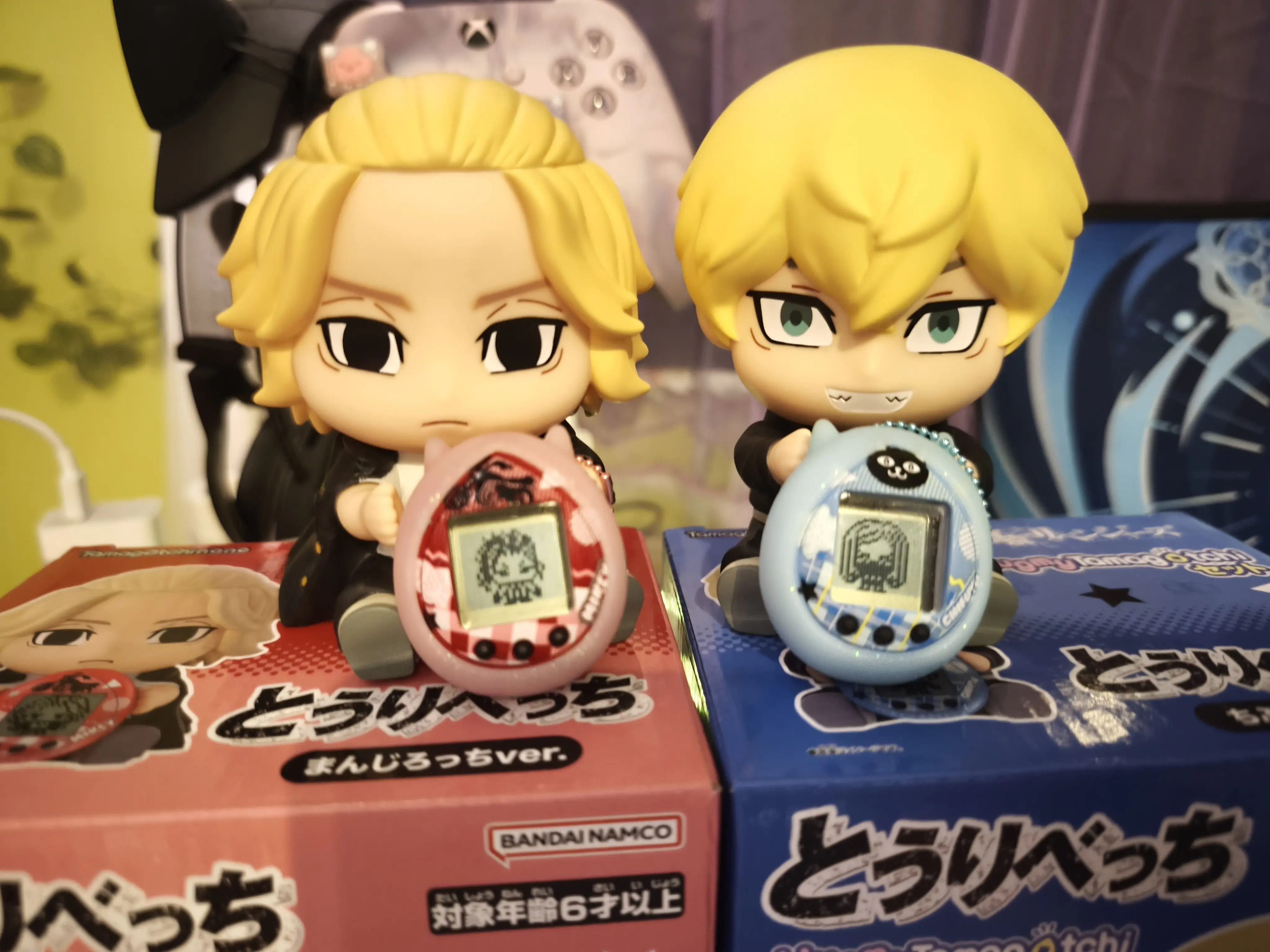 Tokyo Revengers Hugmy Tamagotchi + Chifuyu Support figura termékfotó