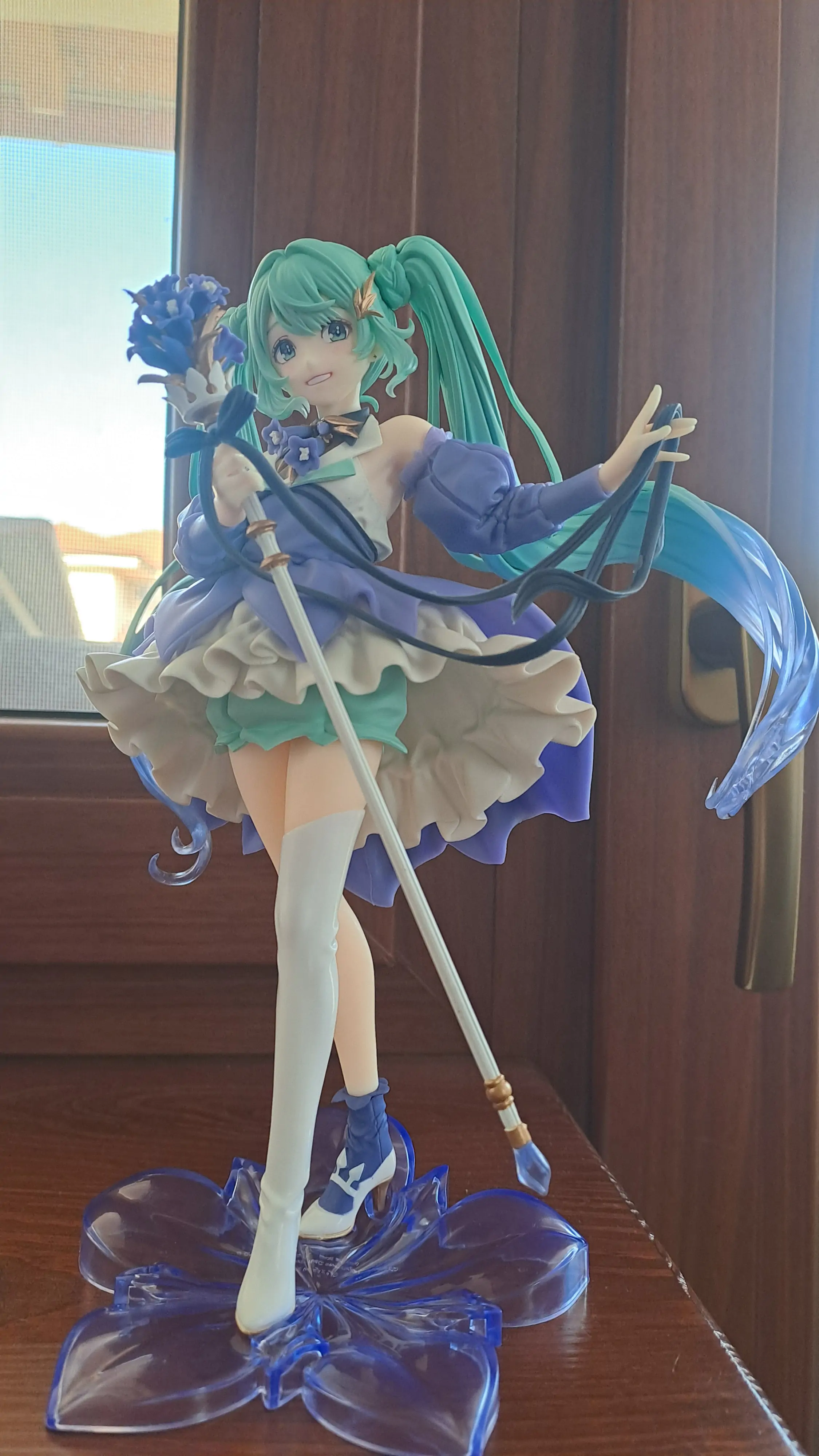 Hatsune Miku AMP Hatsune Miku Birthday 2024 Ver. PVC szobor figura 21 cm termékfotó