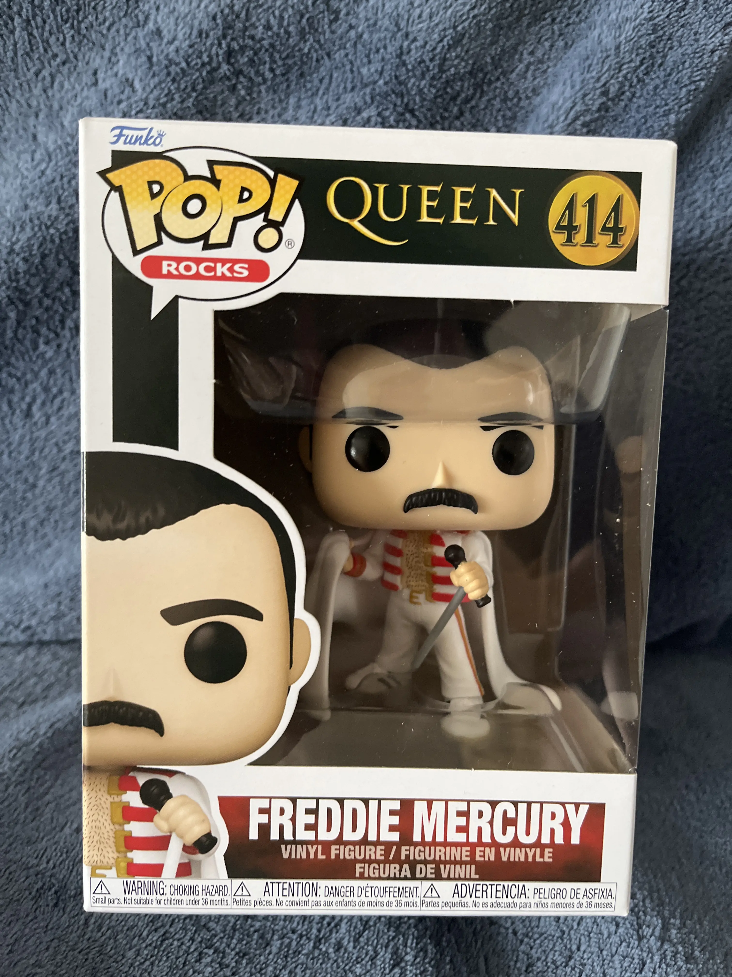 Queen Funko POP! Rocks Vinyl figura Freddie Mercury with Cape 9 cm termékfotó