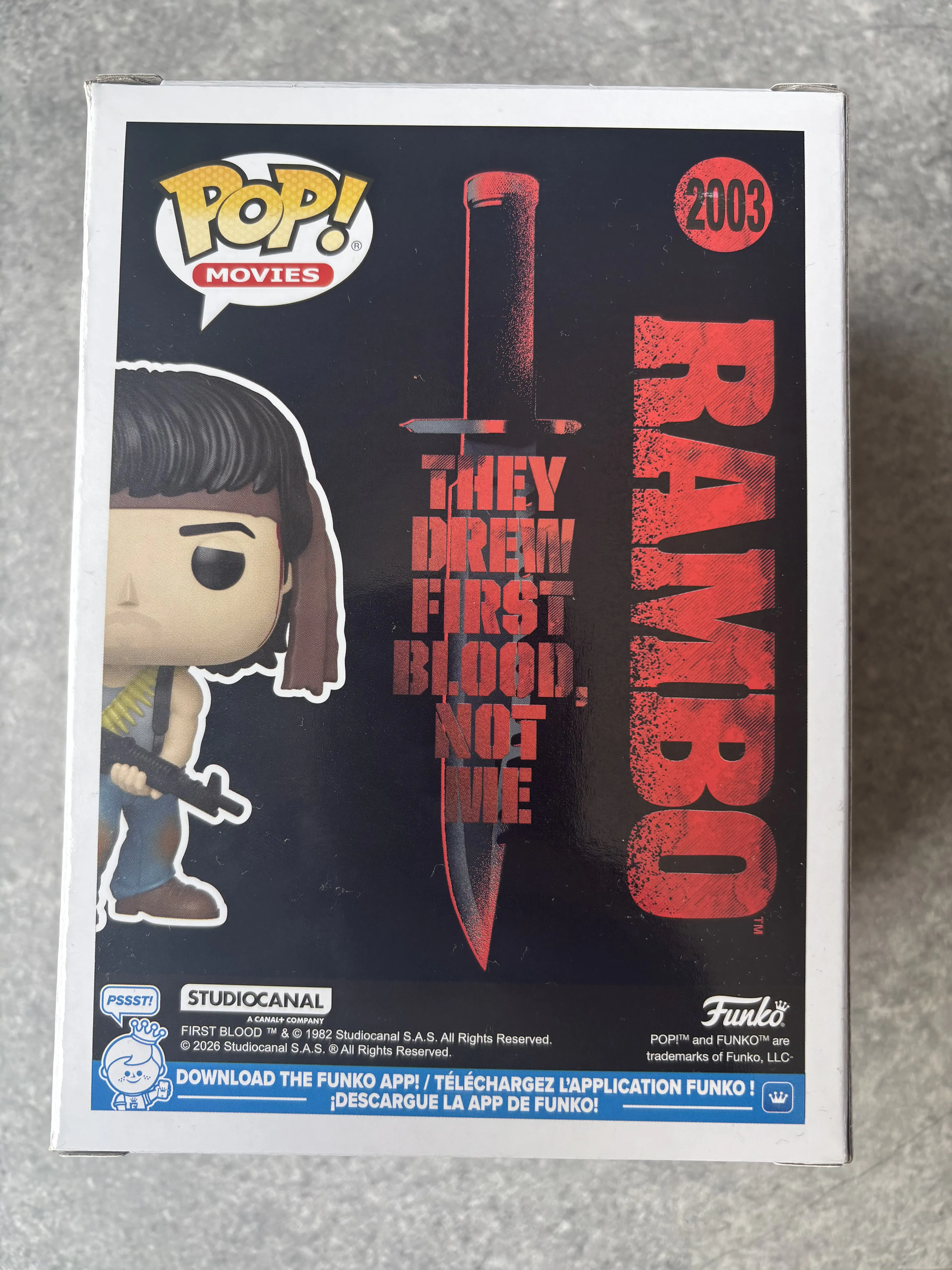Funko POP figura Rambo John Rambo termékfotó