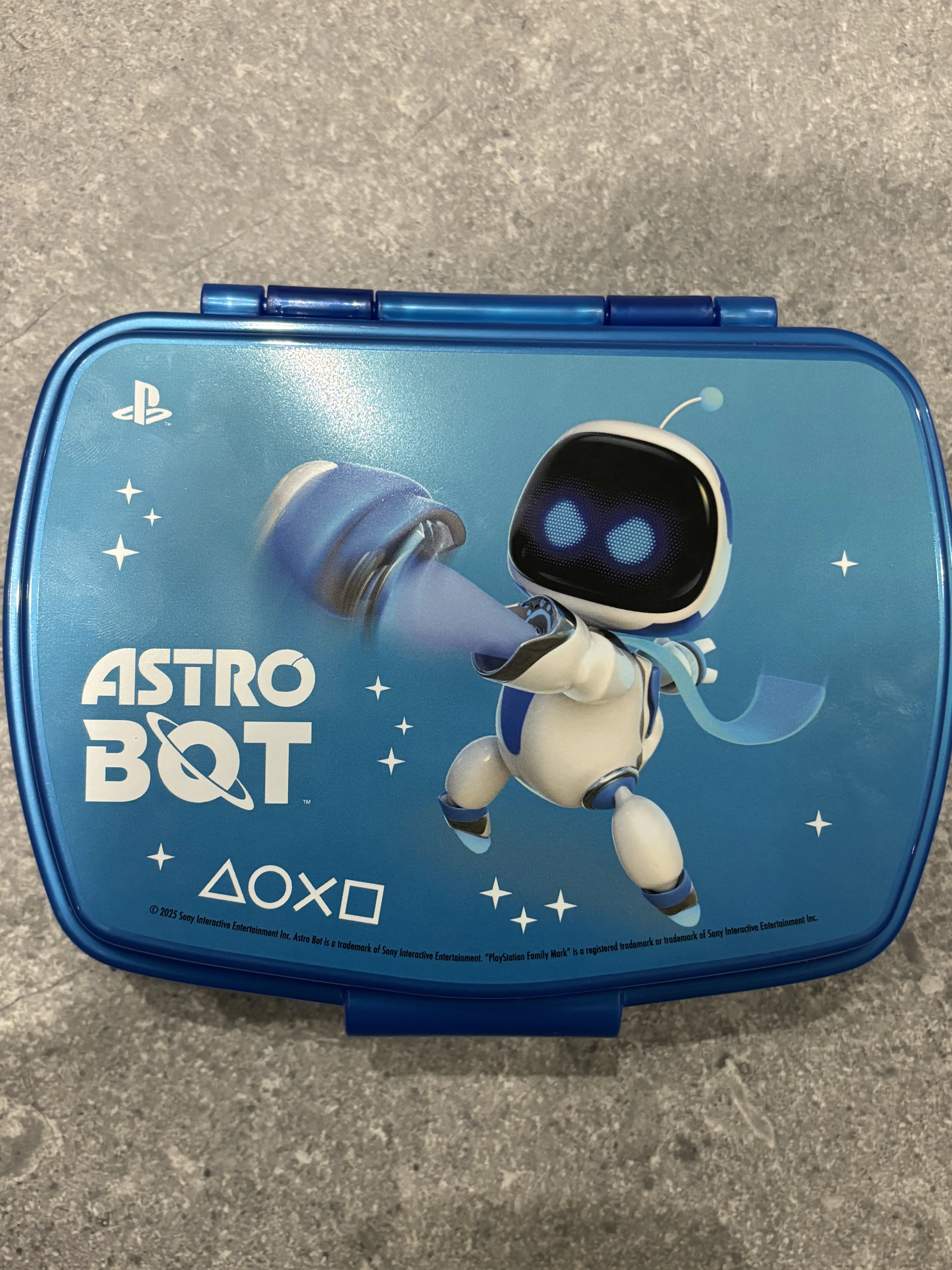 Playstation Astro Bot funny műanyag szendvicsdoboz termékfotó