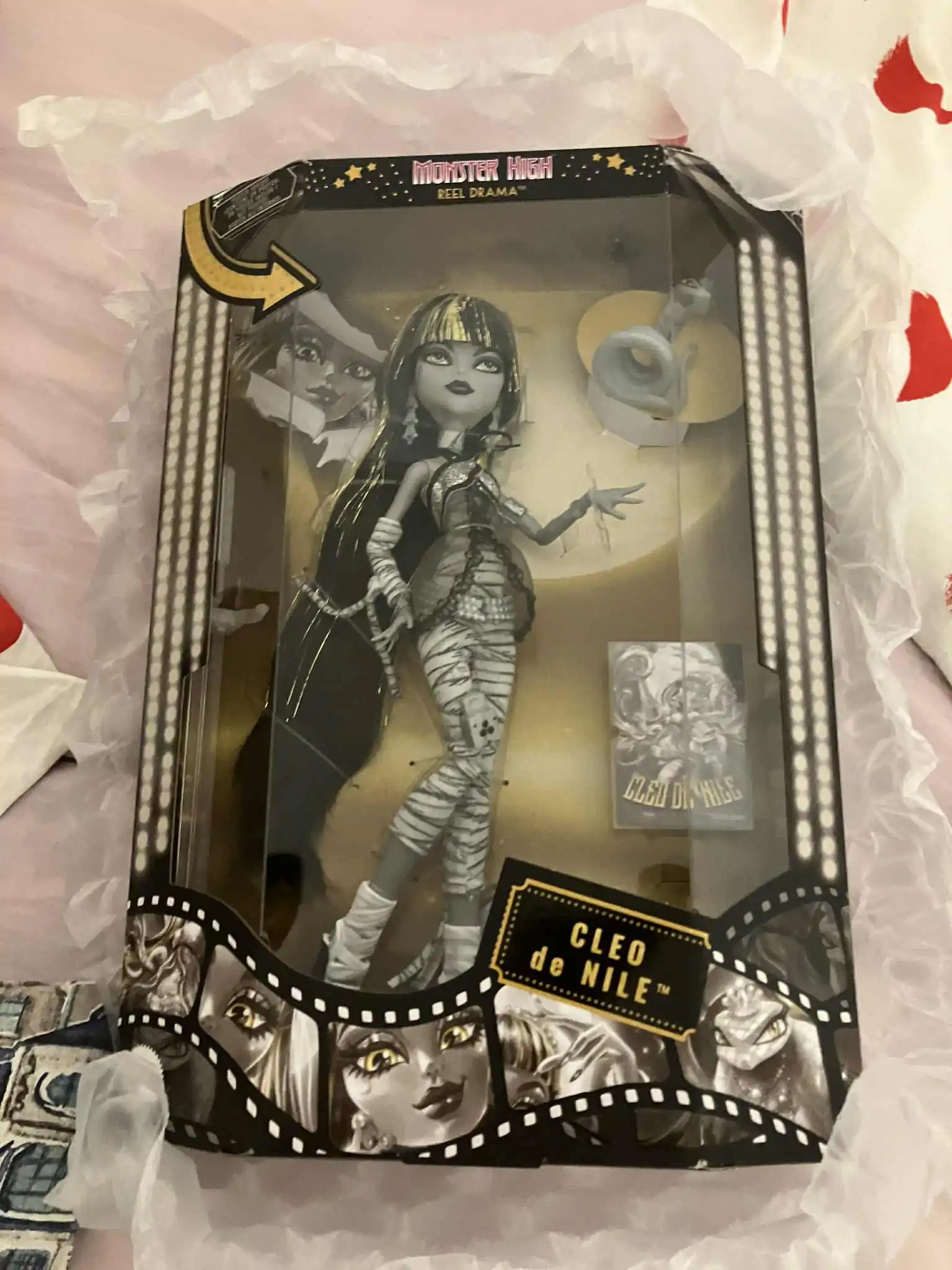 Monster High Reel Drama Cleo játék baba termékfotó