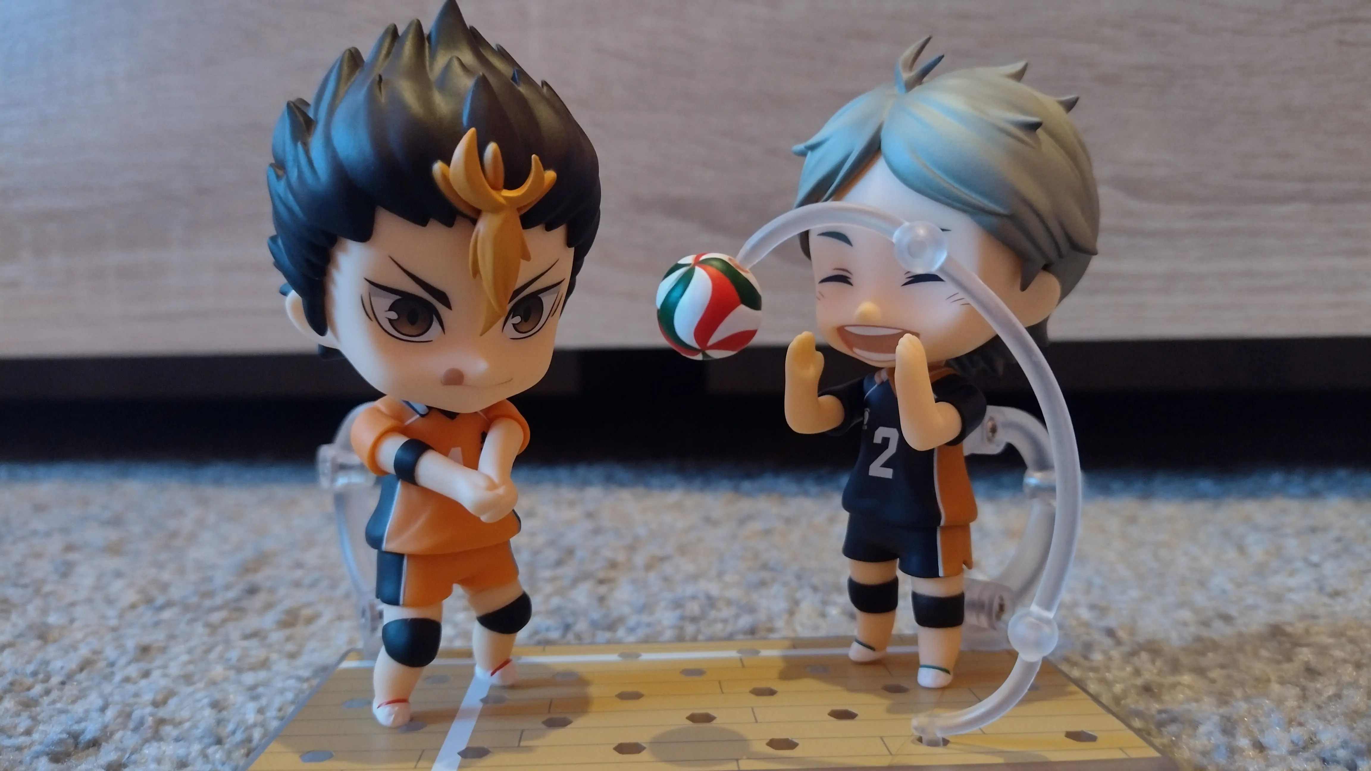Haikyu!! Nendoroid Swacchao! figura Yu Nishinoya (re-run) 10 cm termékfotó