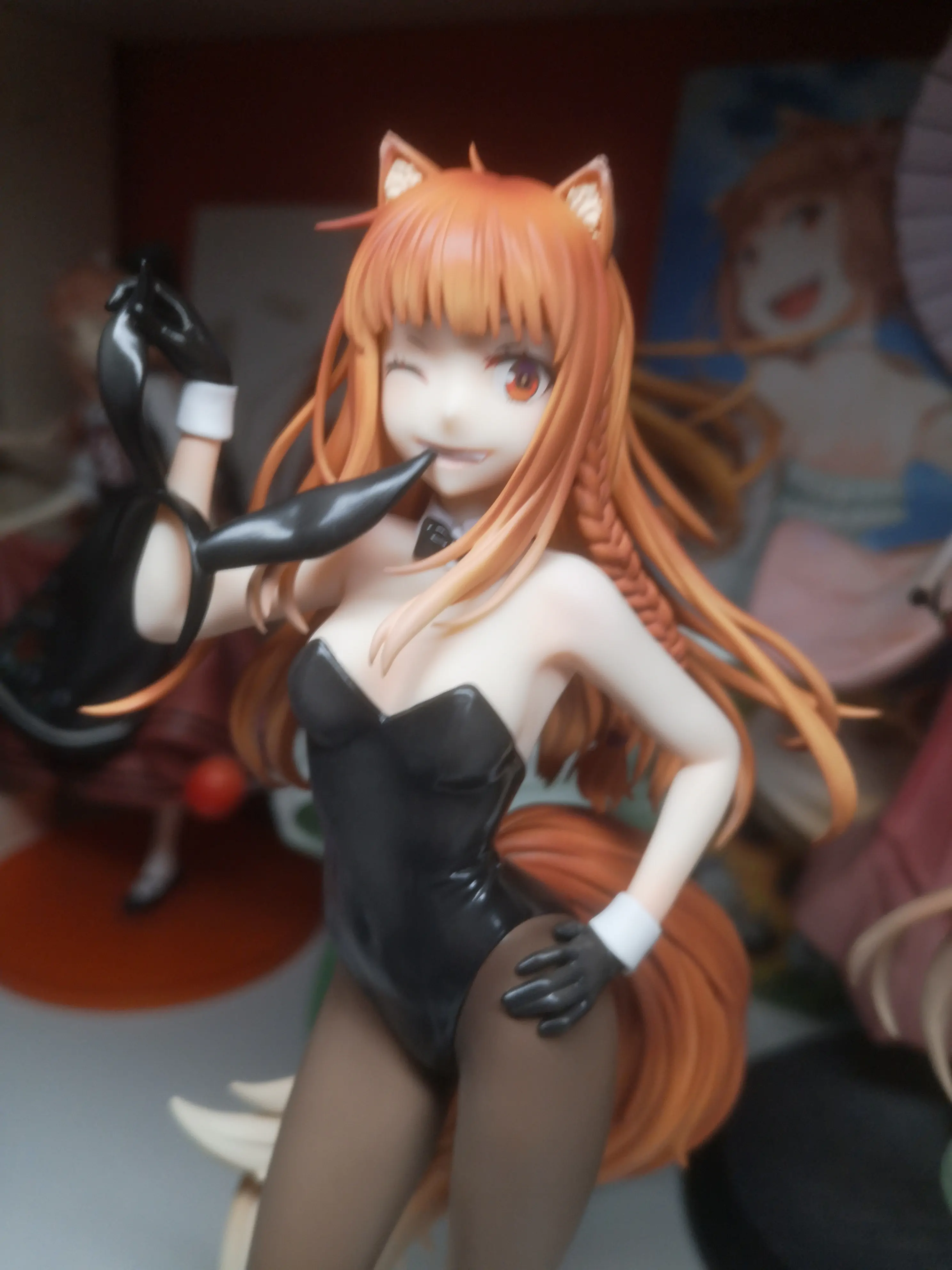 Spice and Wolf: Merchant Meets the Wise Wolf 1/7 Holo Light Novel bunny Ver. illustration by Jyuu Ayakura PVC szobor figura 23 cm termékfotó