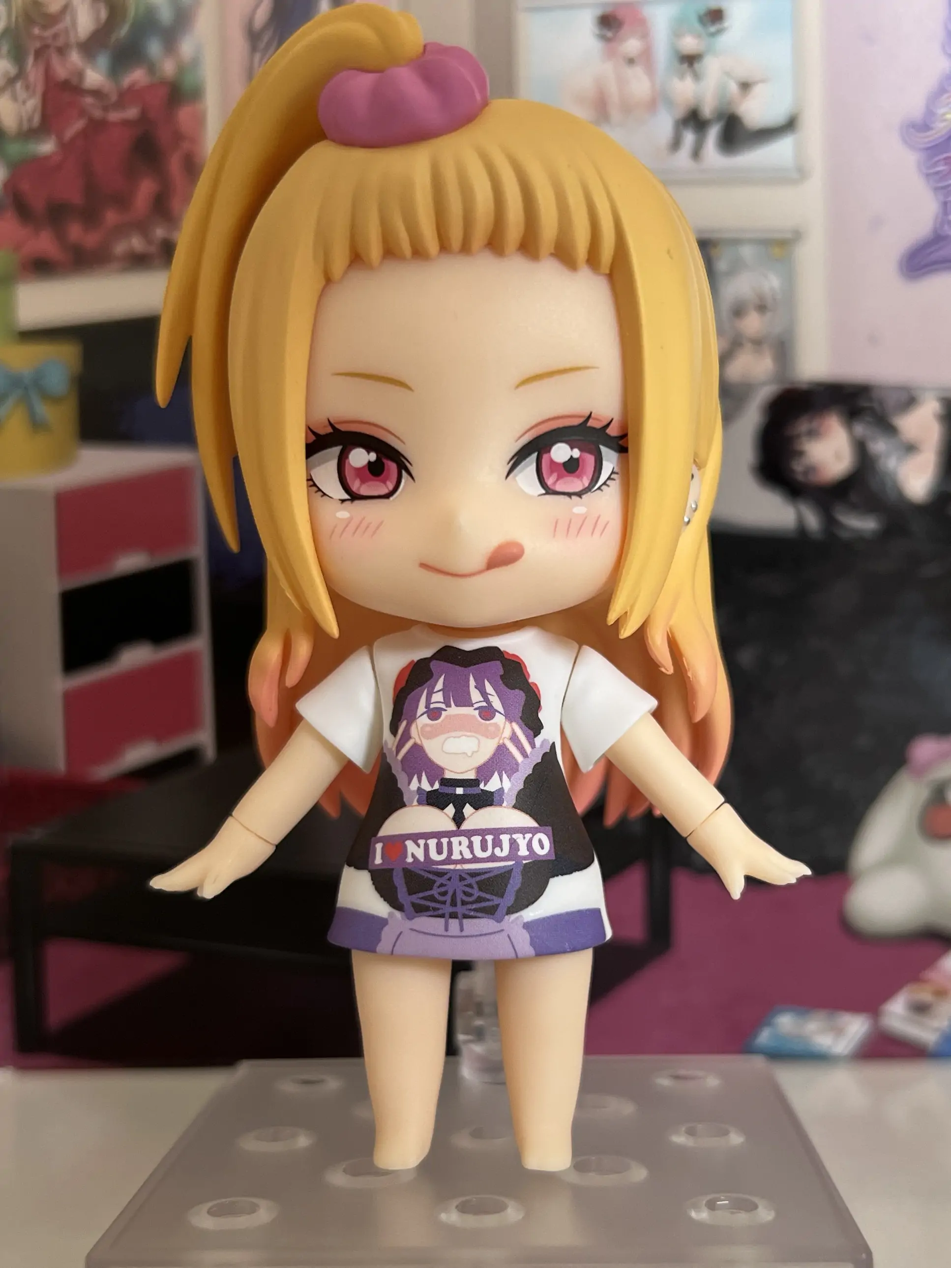 My Dress-Up Darling Nendoroid akciófigura Marin Kitagawa: Slippery Girls Full Graphic T-Shirt Ver. 10 cm termékfotó