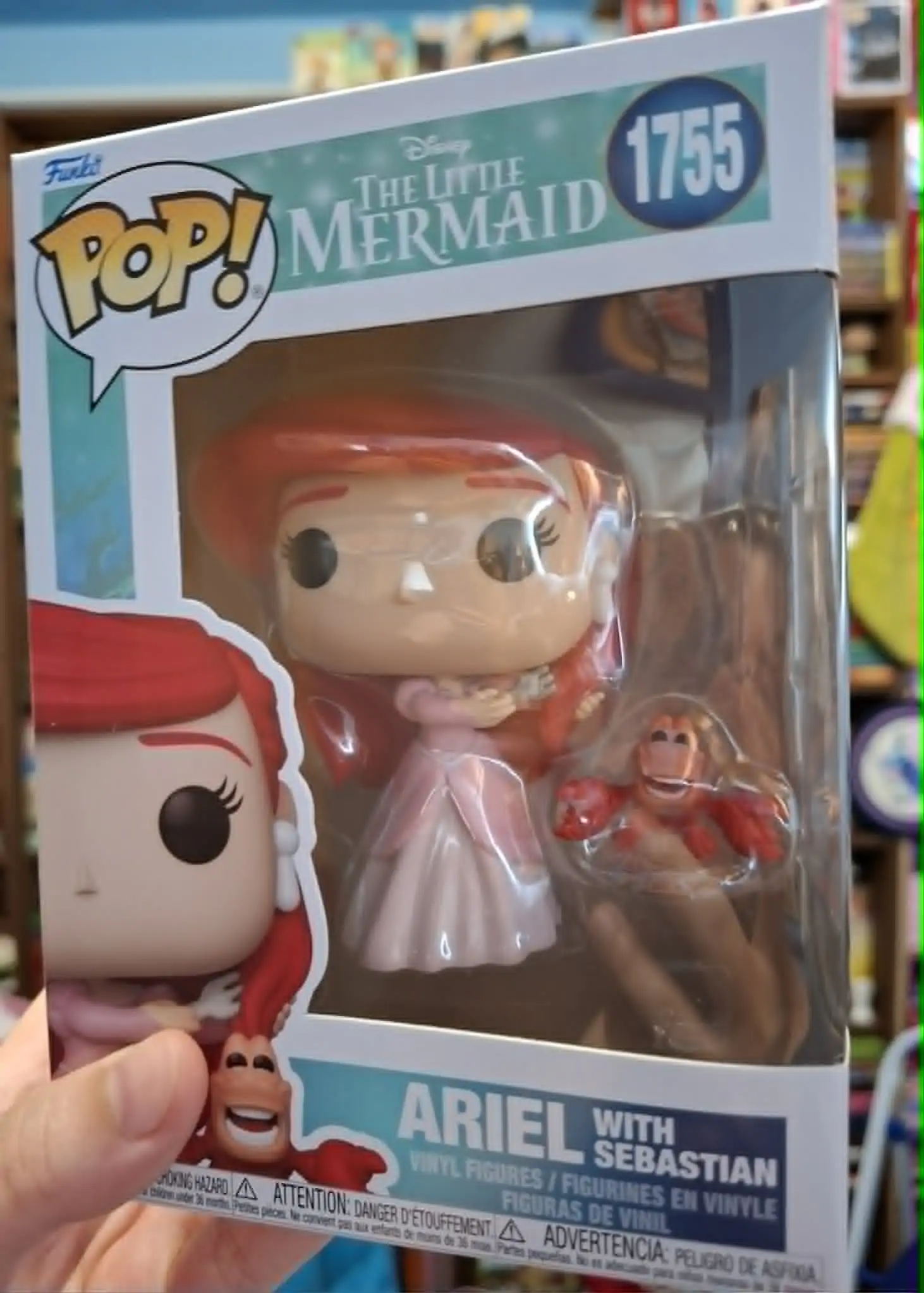 Funko POP figura Disney Buddy Ariel with Sebastian termékfotó