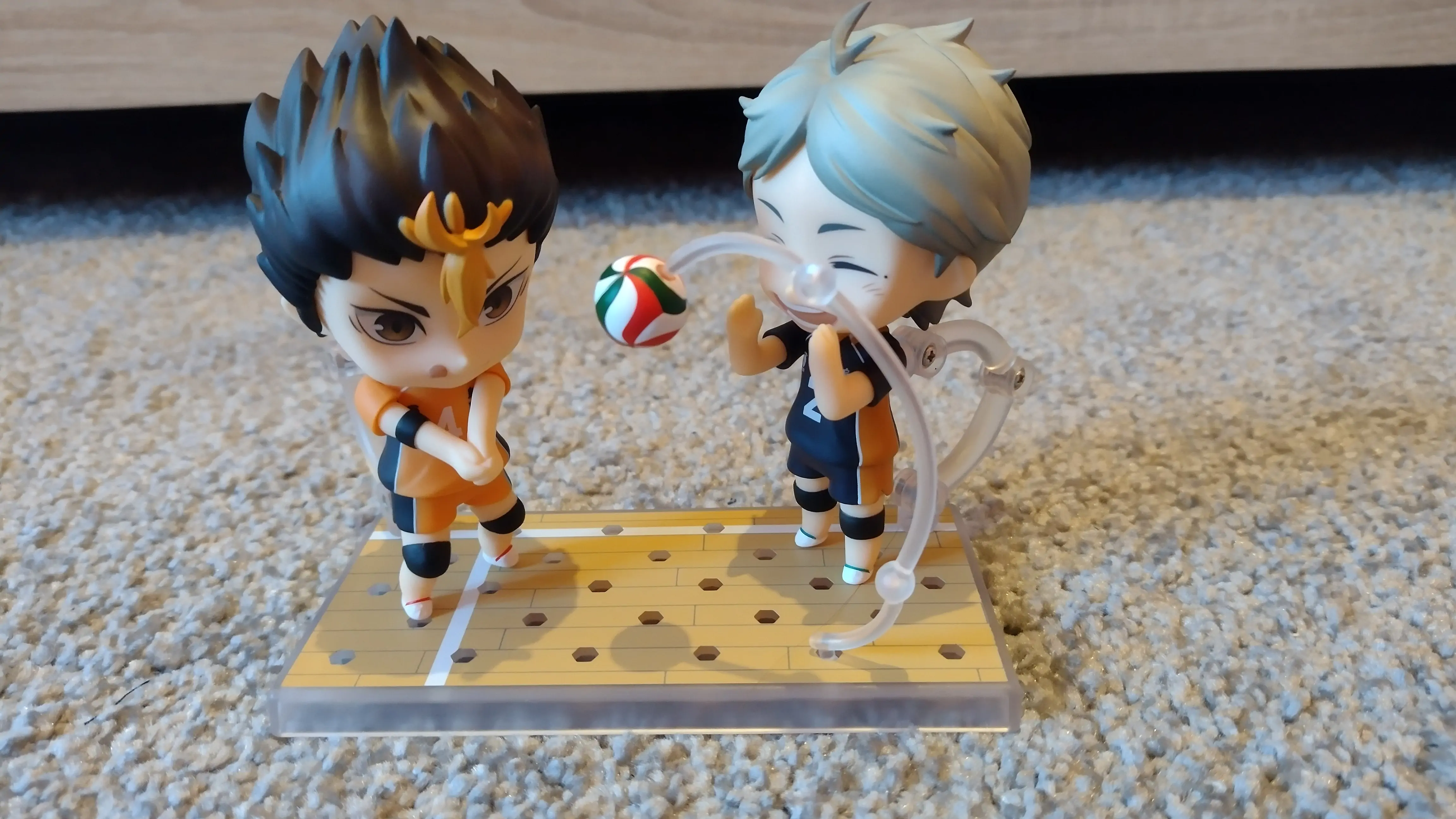 Haikyu!! Nendoroid Swacchao! figura Yu Nishinoya (re-run) 10 cm termékfotó