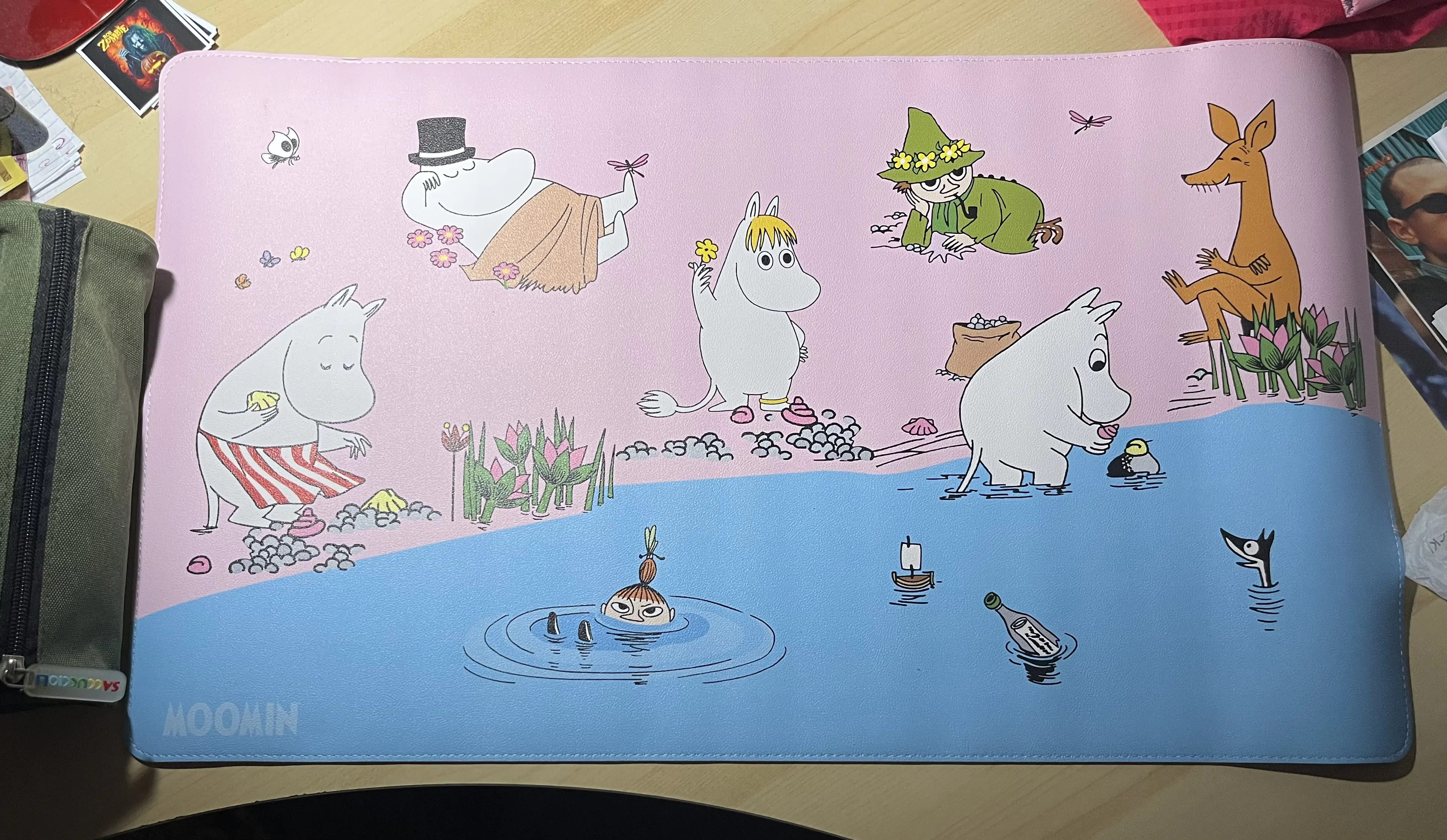 Moomin gamer egérpad termékfotó