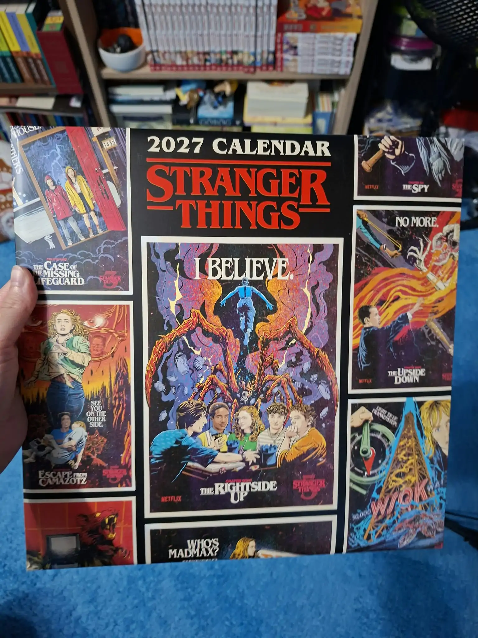 Stranger Things fali naptár 2027 30 x 30 cm termékfotó