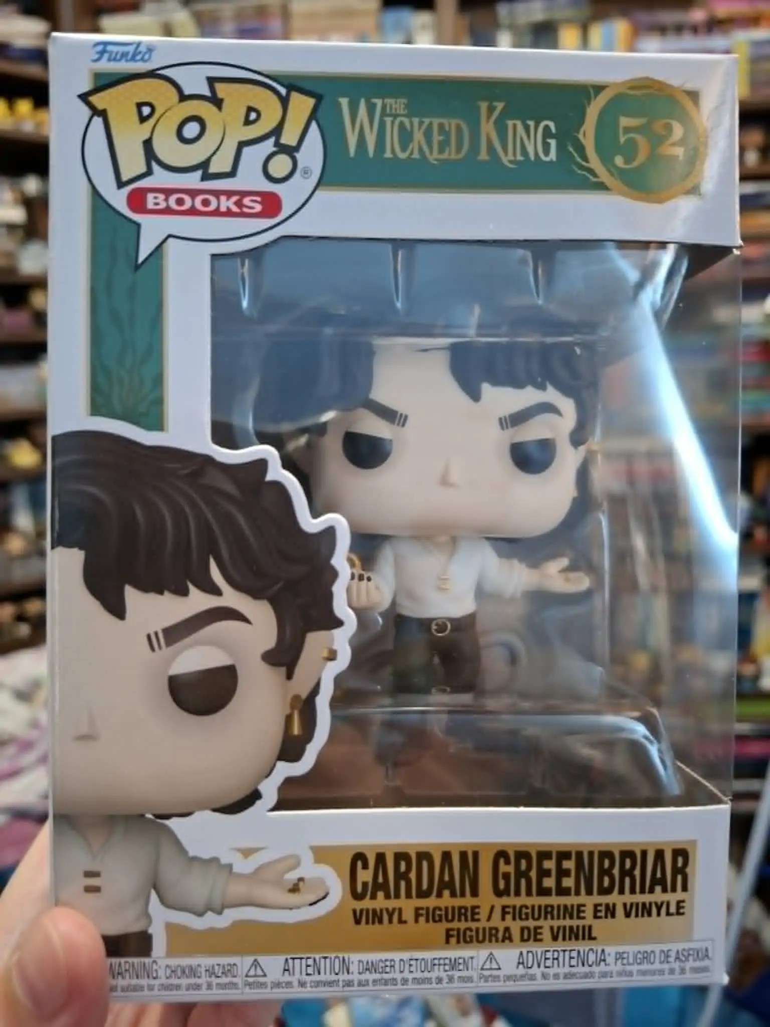 Funko POP figura The Folk of the Air The Wicked King Cardan Greenbriar termékfotó