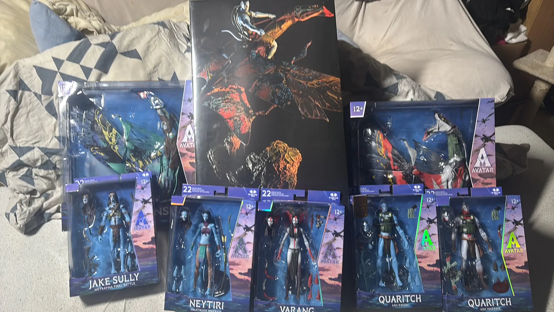 Avatar: The Way of Water Recom Quaritch & RDA Banshee (Gold Label) akciófigura  termékfotó