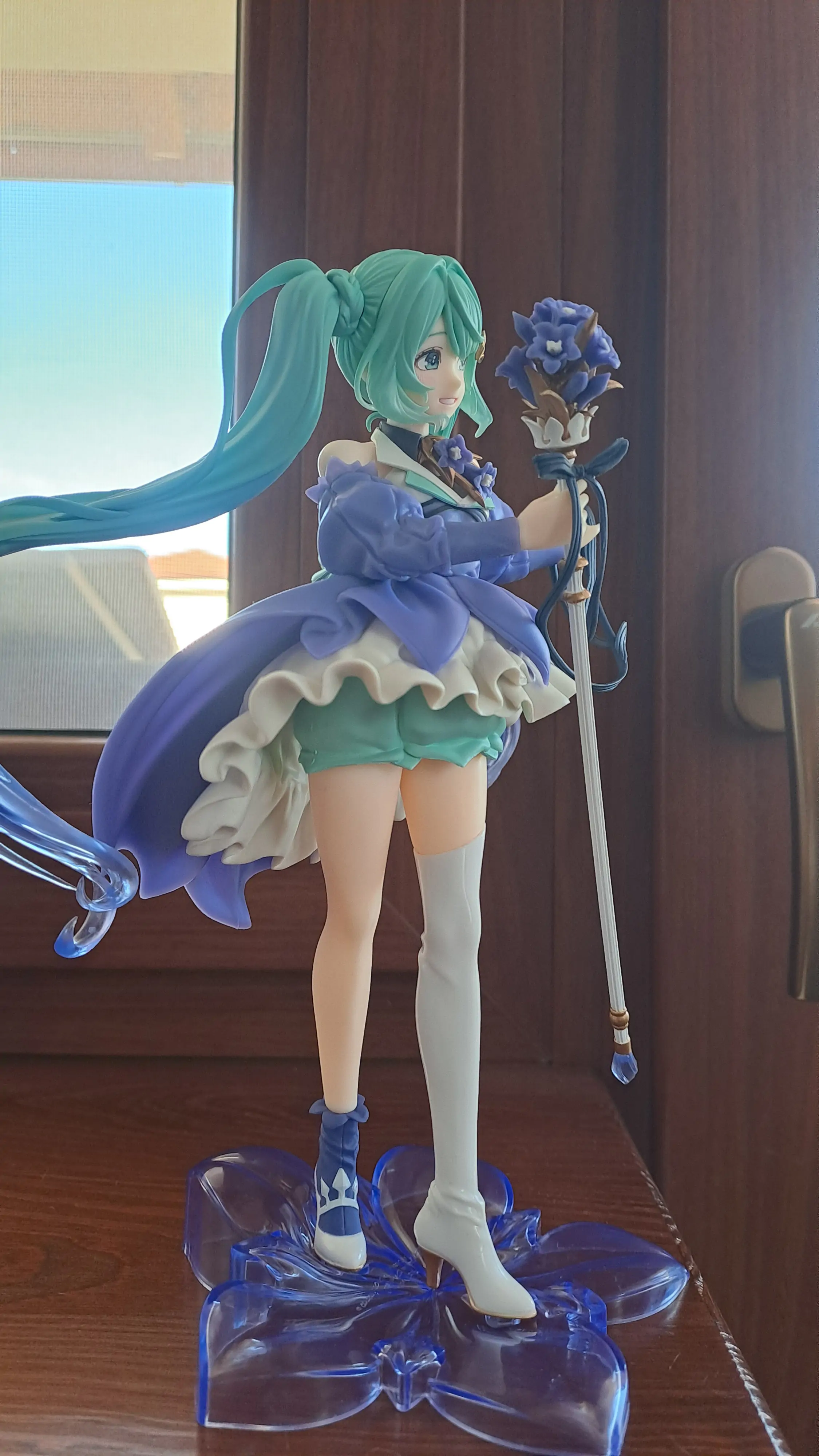 Hatsune Miku AMP Hatsune Miku Birthday 2024 Ver. PVC szobor figura 21 cm termékfotó