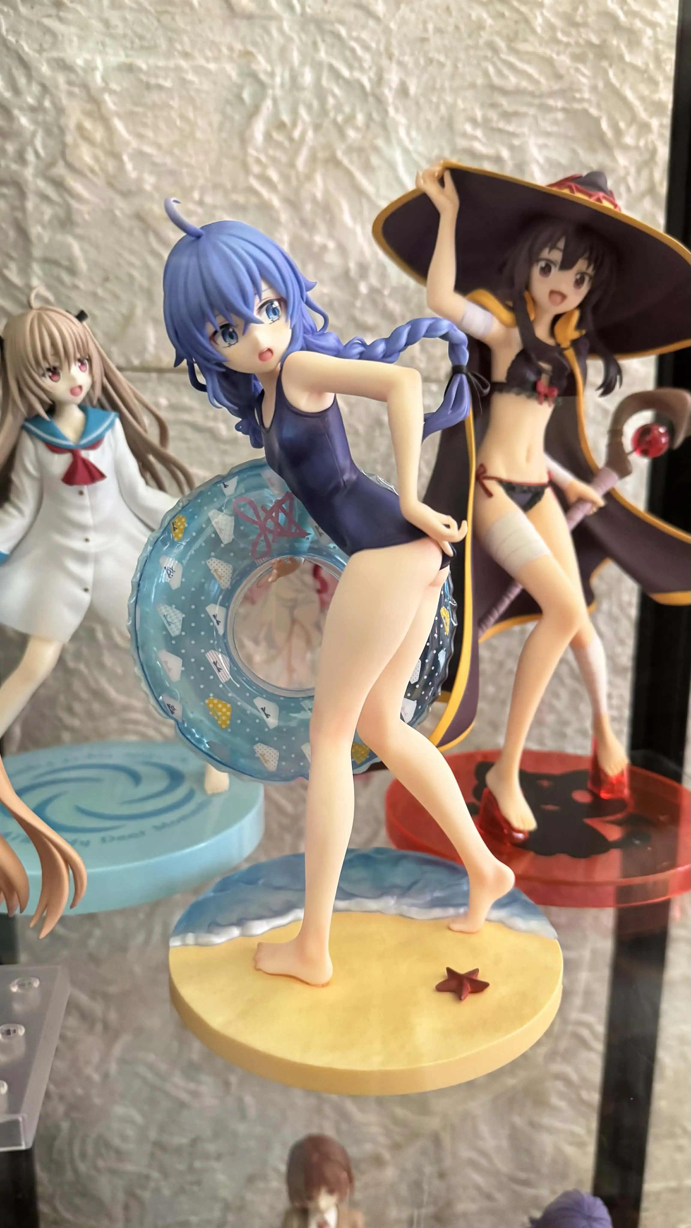 Mushoku Tensei: Jobless Reincarnation 1/7 Roxy Migurudia Navy Blue Swimsuit Ver. PVC szobor figura 20 cm termékfotó