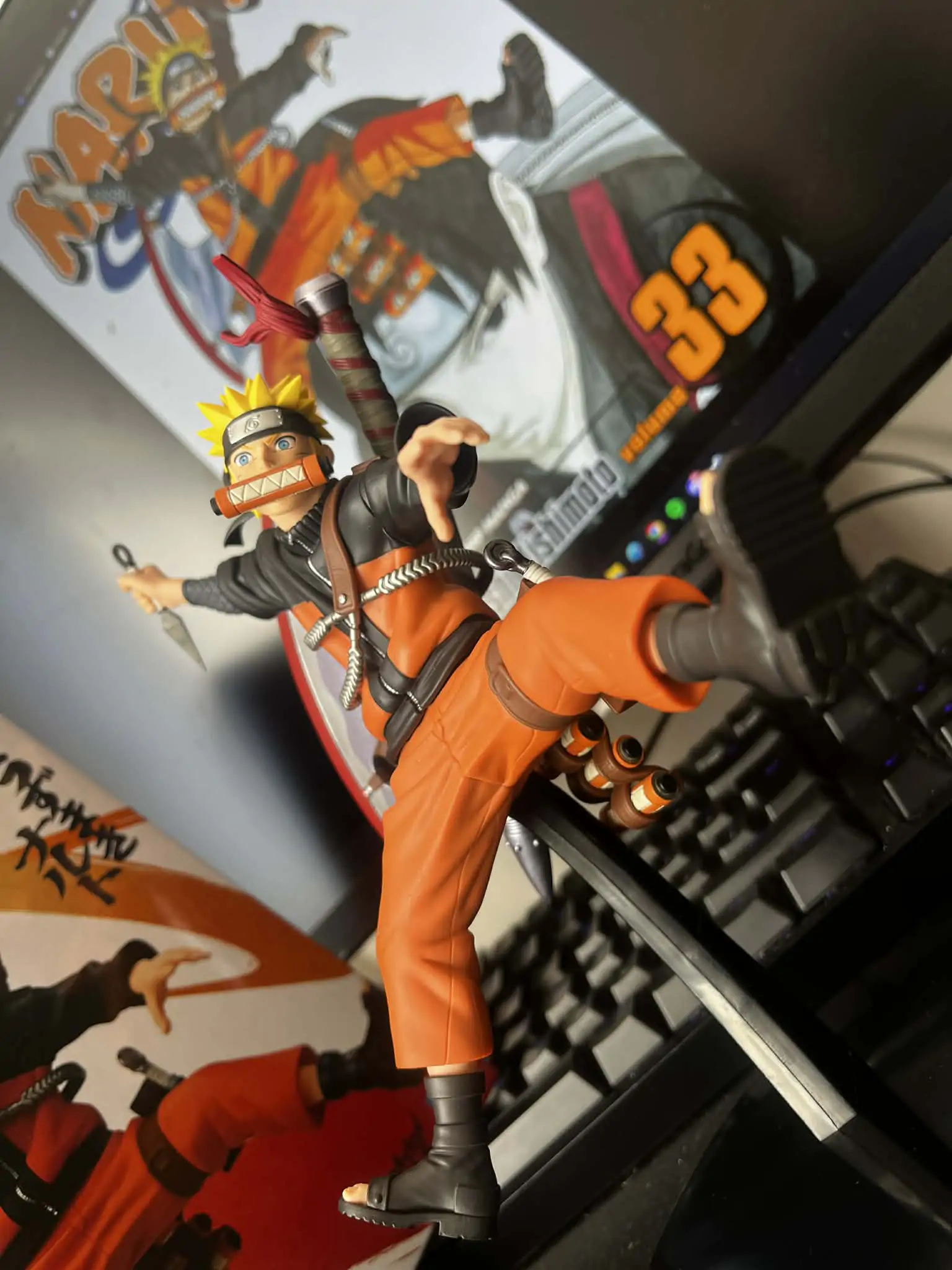 Naruto 72 Series 33 Vibration Stars Naruto Uzumaki figura 16cm termékfotó