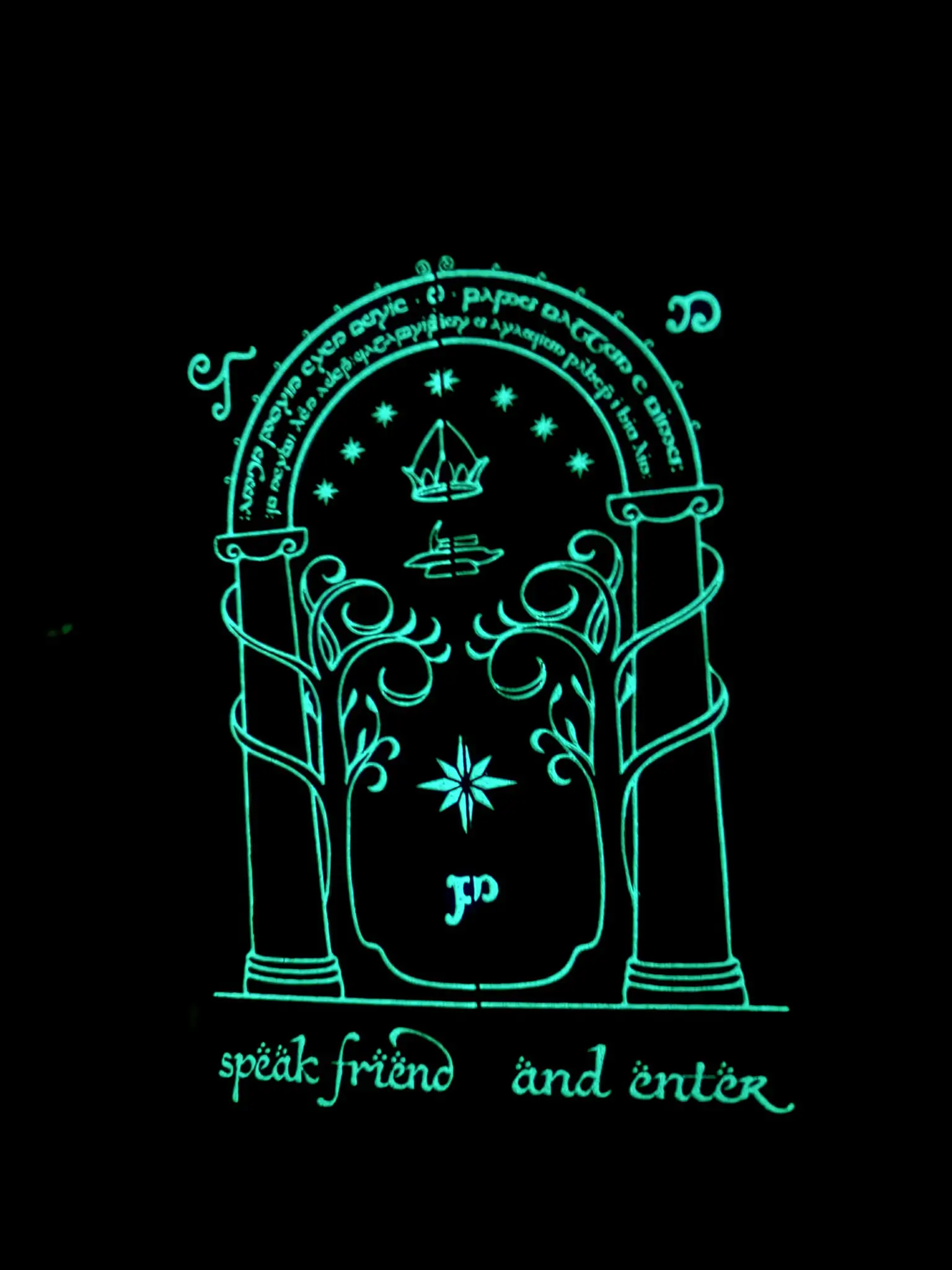 The Lord of the Rings Moria Gate kulcsszekrény termékfotó