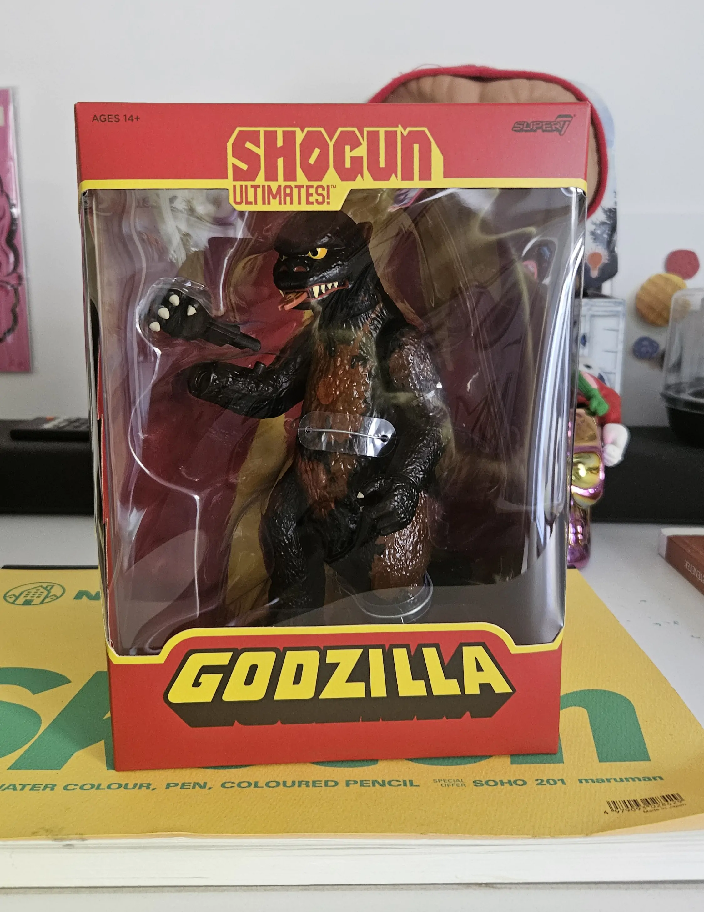 Godzilla 1995 Toho Ultimates Toho Shogun Godzilla akciófigura 18 cm termékfotó