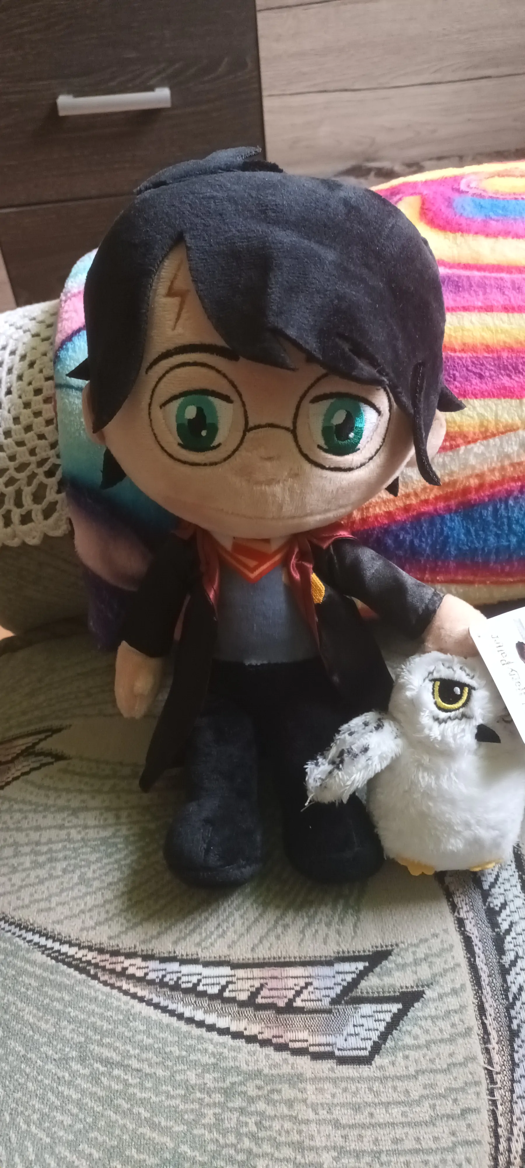Harry Potter &amp; Hedwig plüss 29cm termékfotó