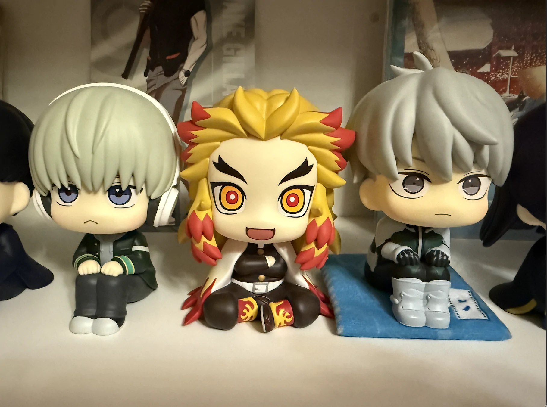 Demon Slayer Kimetsu no Yaiba Look Up Rengoku Kyojuro PVC szobor figura 11 cm termékfotó