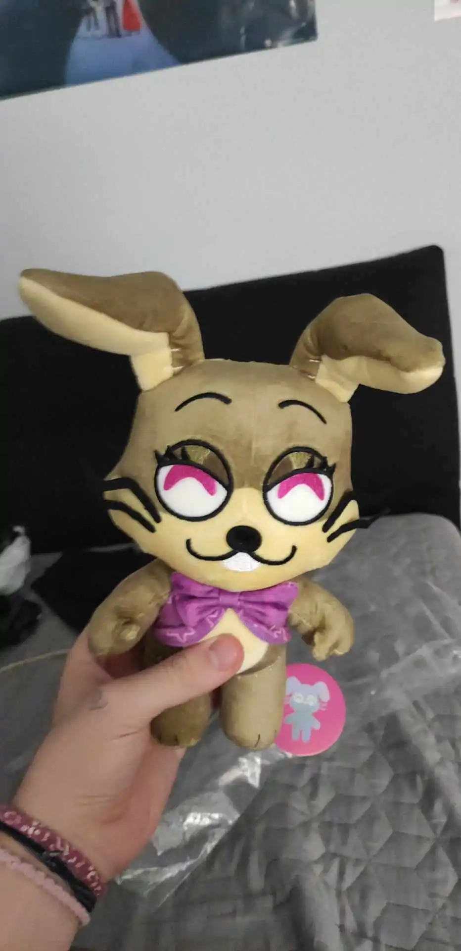 Five Nights at Freddy's Glitchtrap Chibi plüss figura 22 cm termékfotó