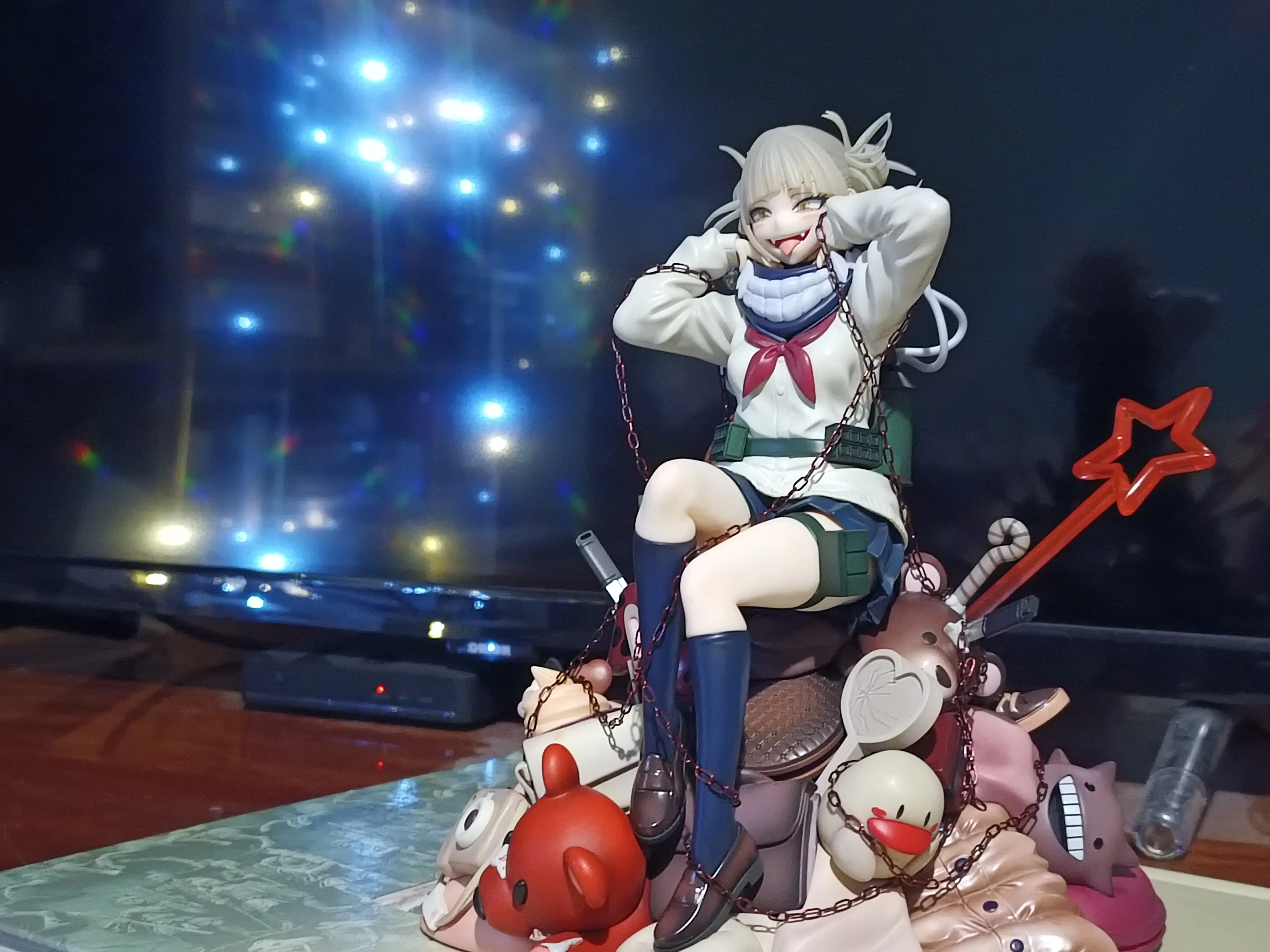 My Hero Academia Senpai 1/7 Himiko Toga Villain Sepia Ver. PVC szobor figura 20 cm termékfotó