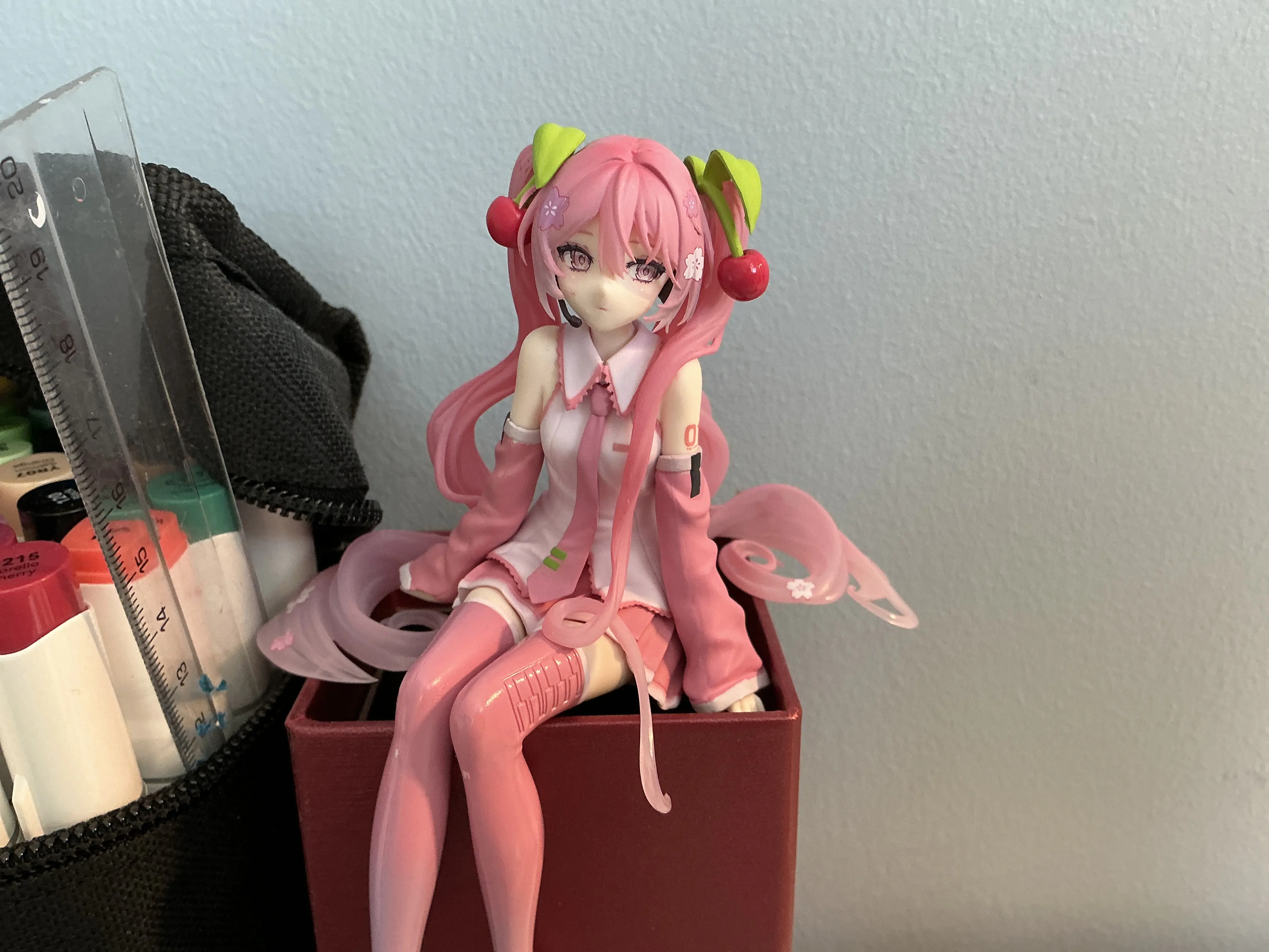 Hatsune Miku Noodle Stopper Sakura Miku 2026 PVC szobor figura 14 cm   termékfotó