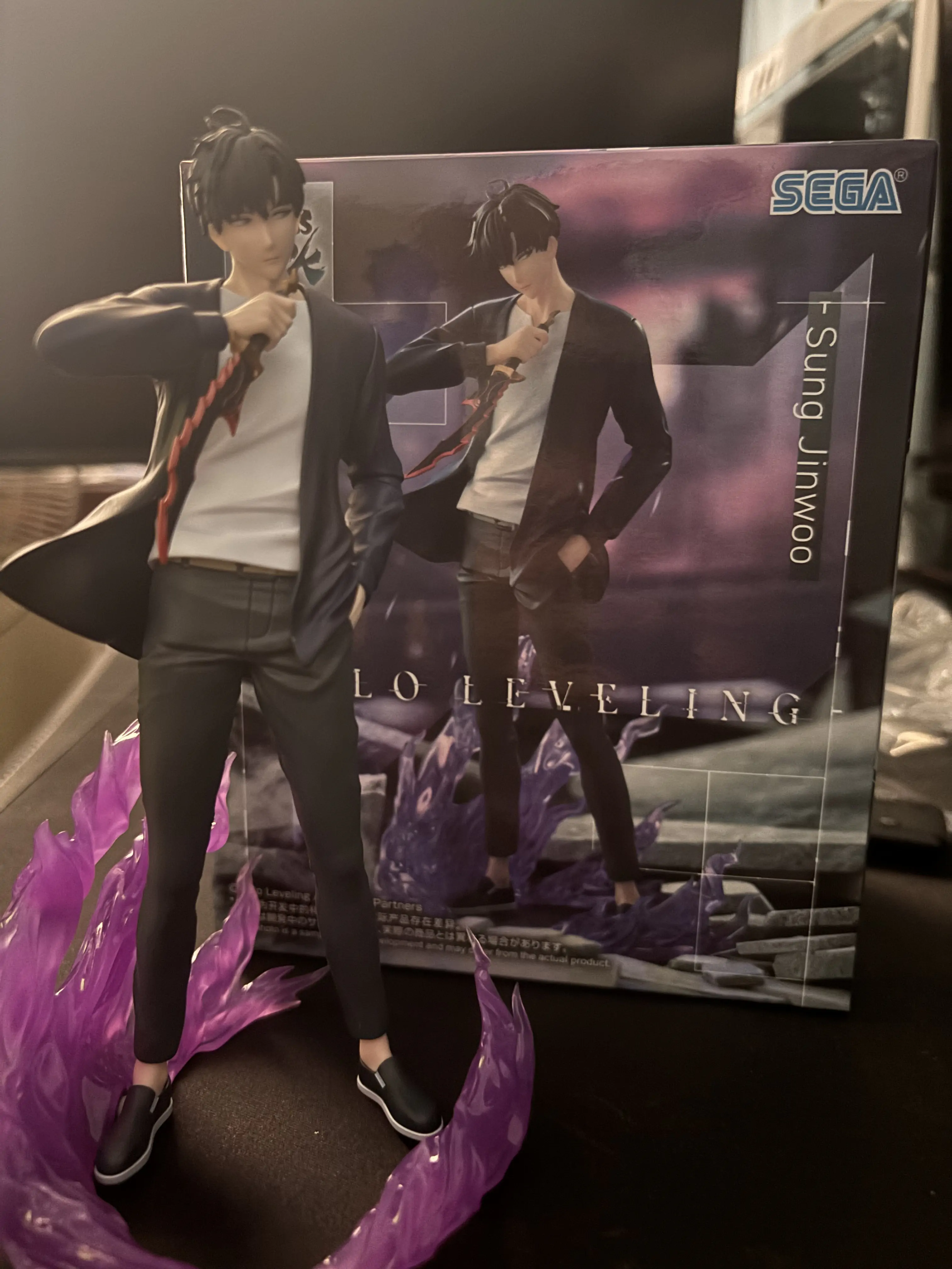 Solo Leveling XrossLink Sung Jinwoo PVC szobor figura 18 cm termékfotó