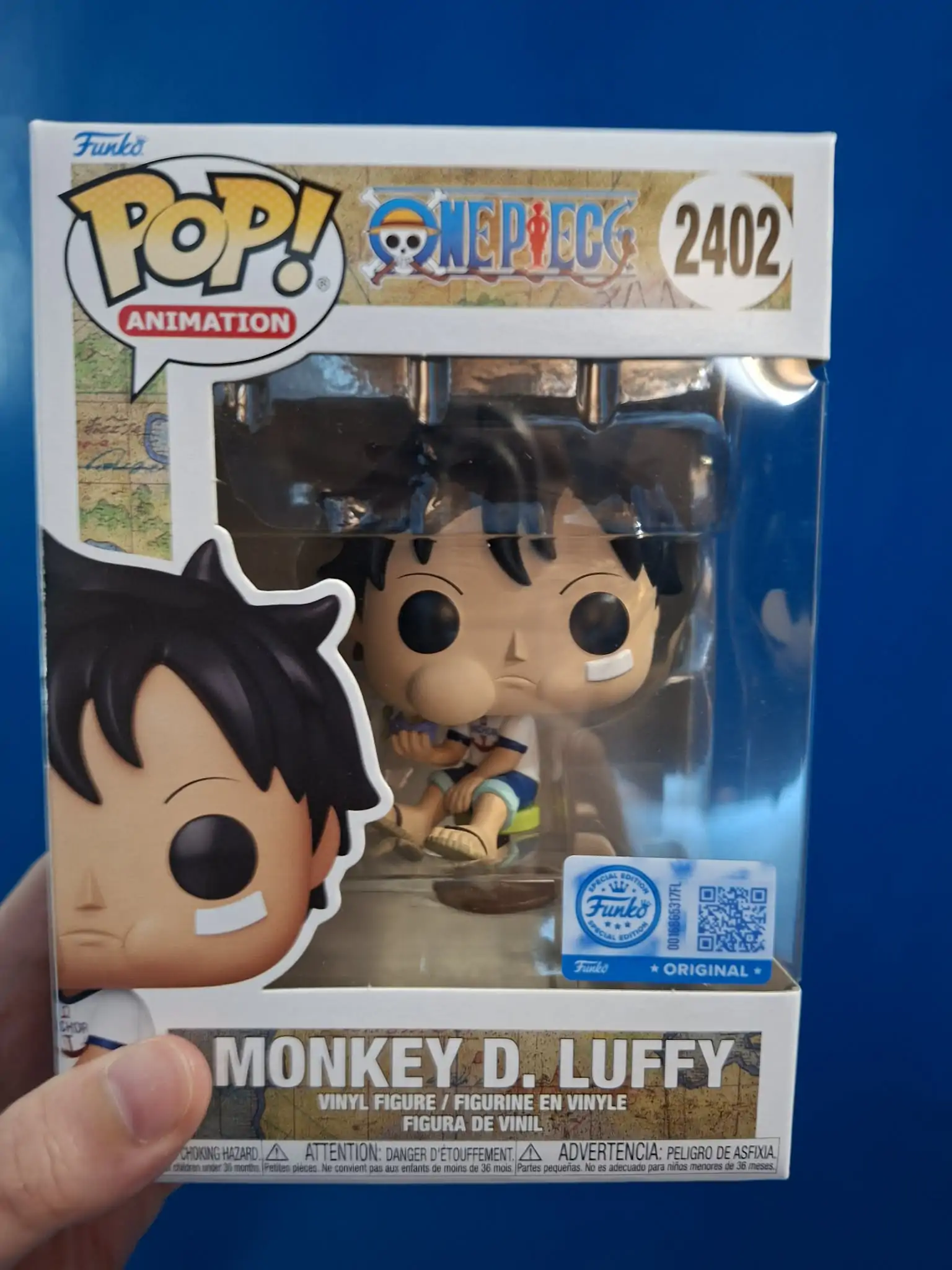 Funko POP figura One Piece Monkey D. Luffy Exkluzív termékfotó