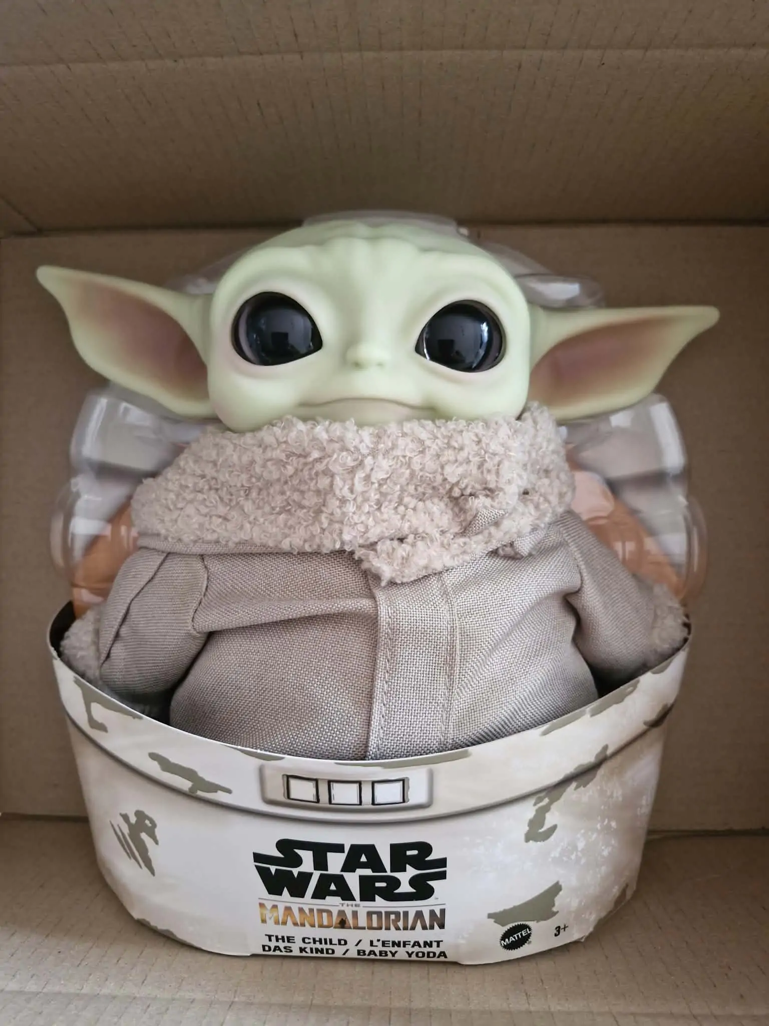 Star Wars The Mandalorian The Child Grogu plüss 28 cm termékfotó