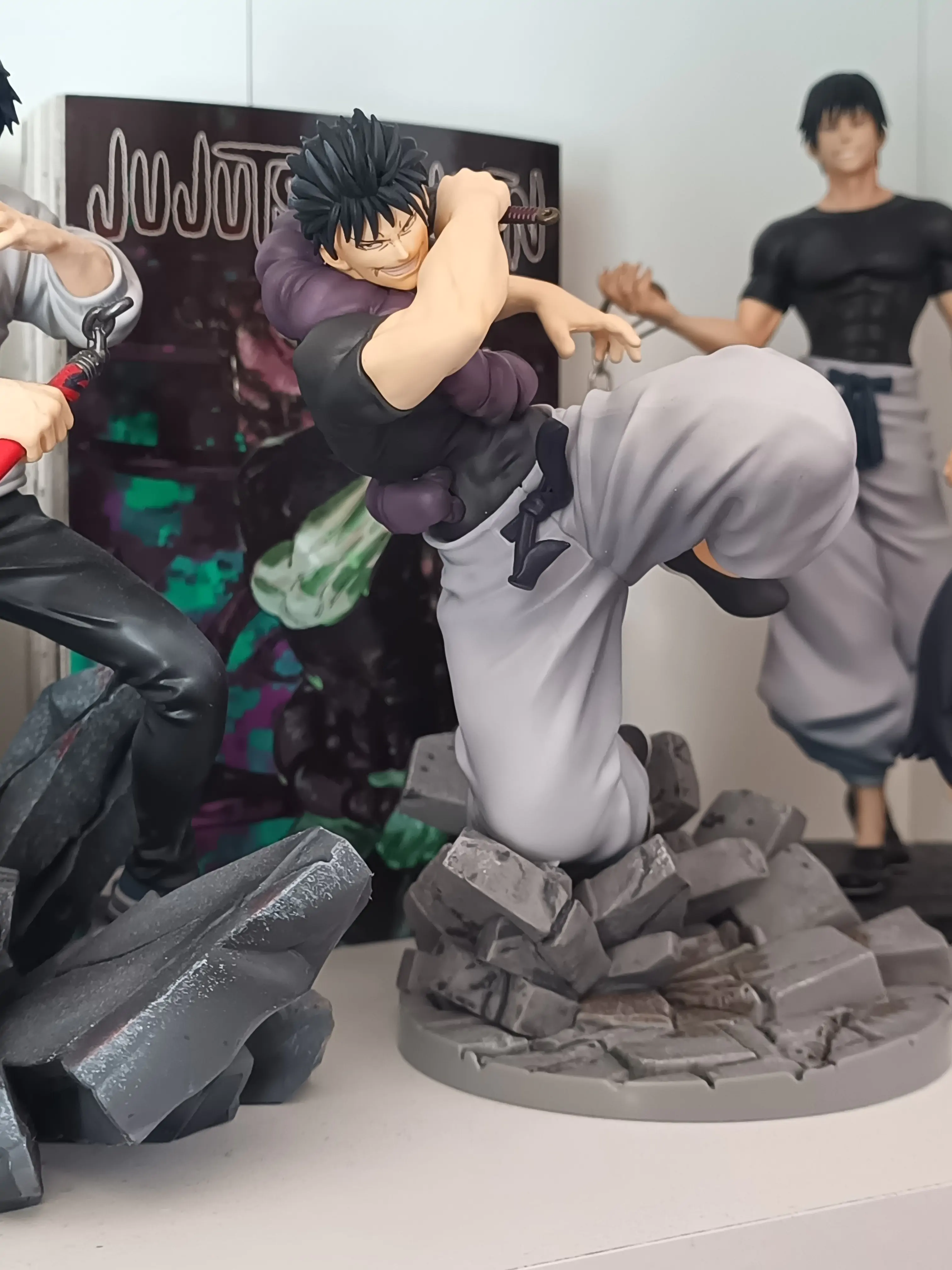 Jujutsu Kaisen Luminasta Toji Fushiguro Heavenly Restriction PVC szobor figura 18 cm termékfotó