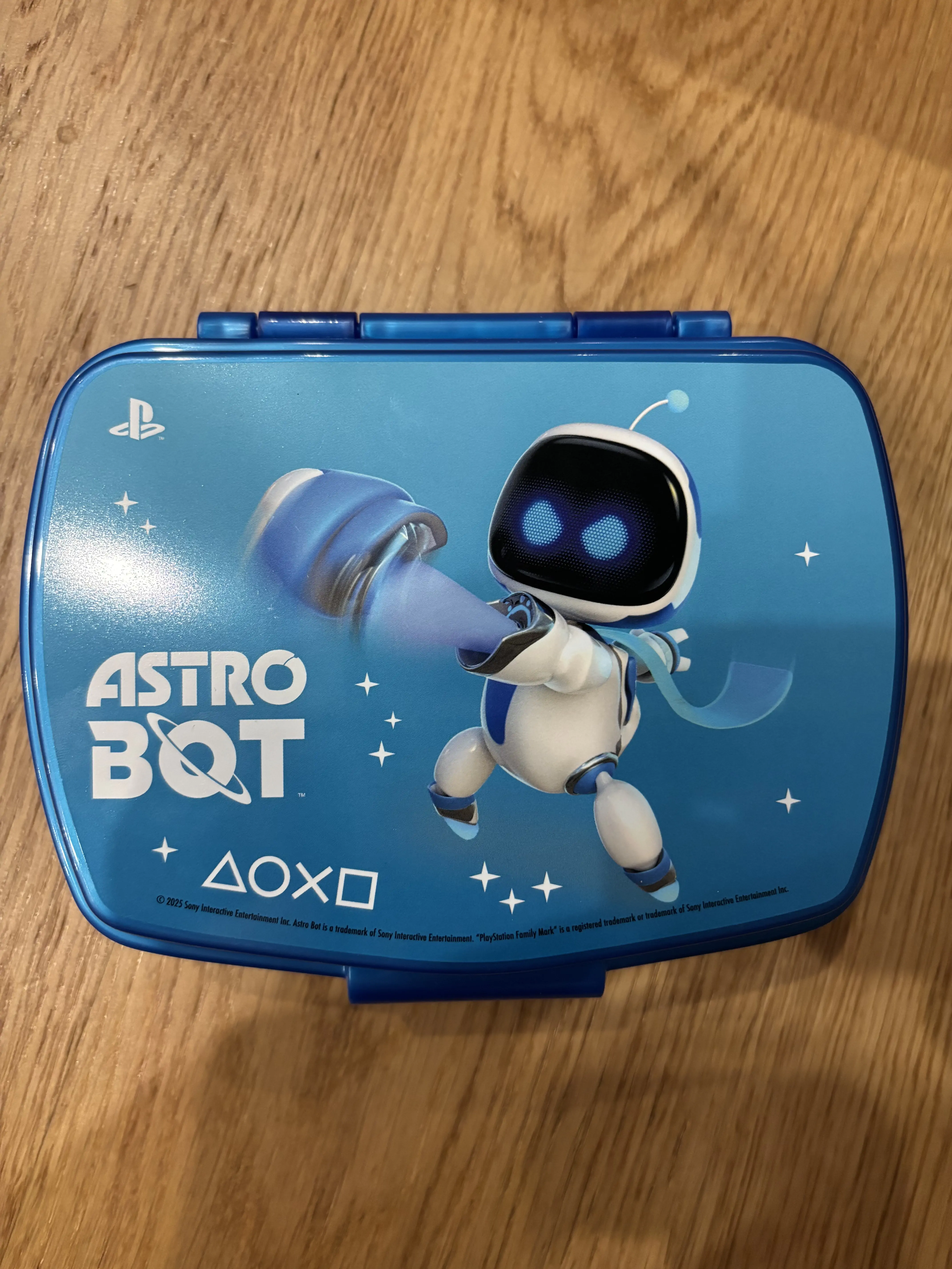 Playstation Astro Bot funny műanyag szendvicsdoboz termékfotó