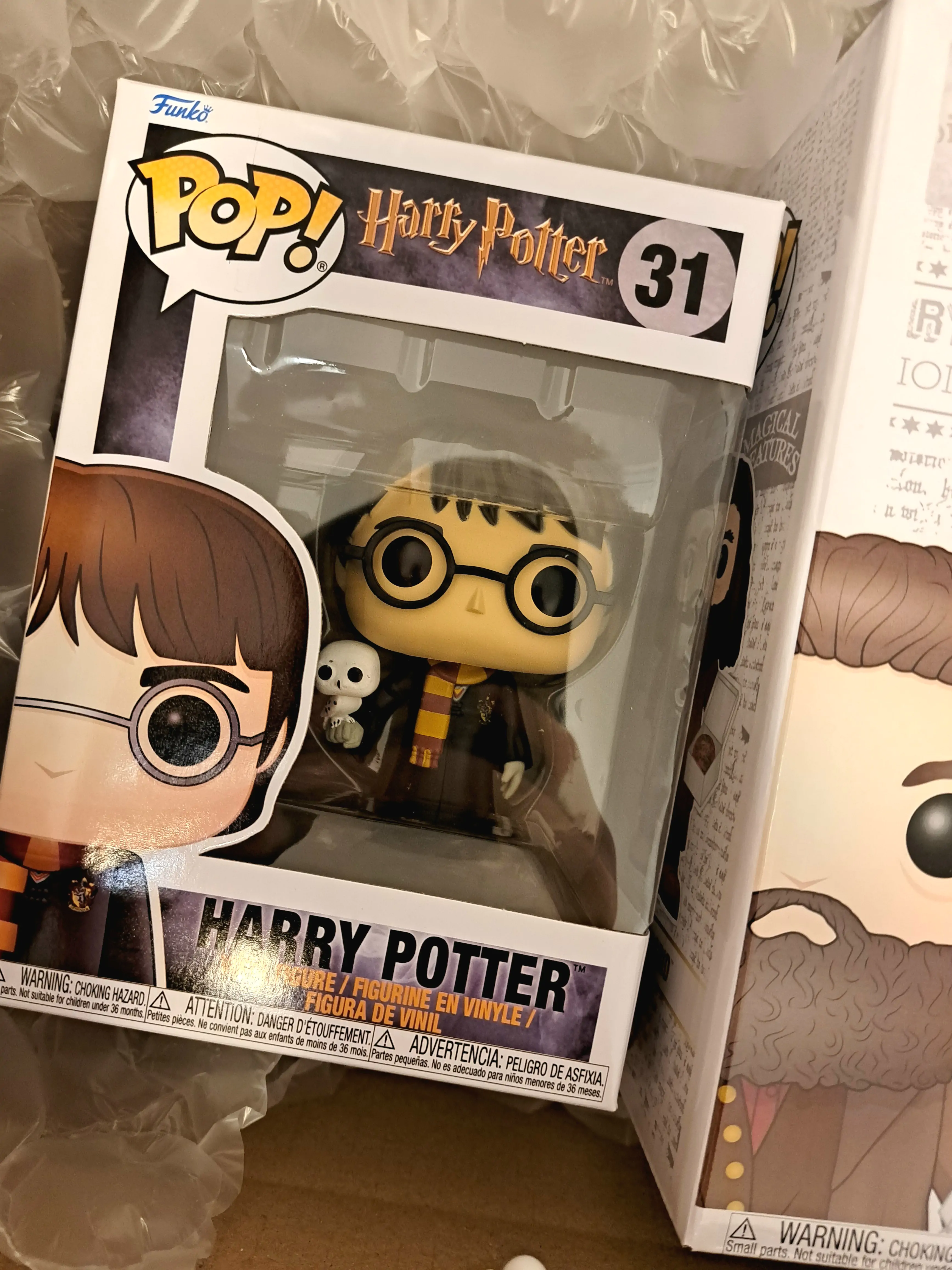 Funko POP figura Harry Potter Harry Hedwig-el Exkluzív termékfotó
