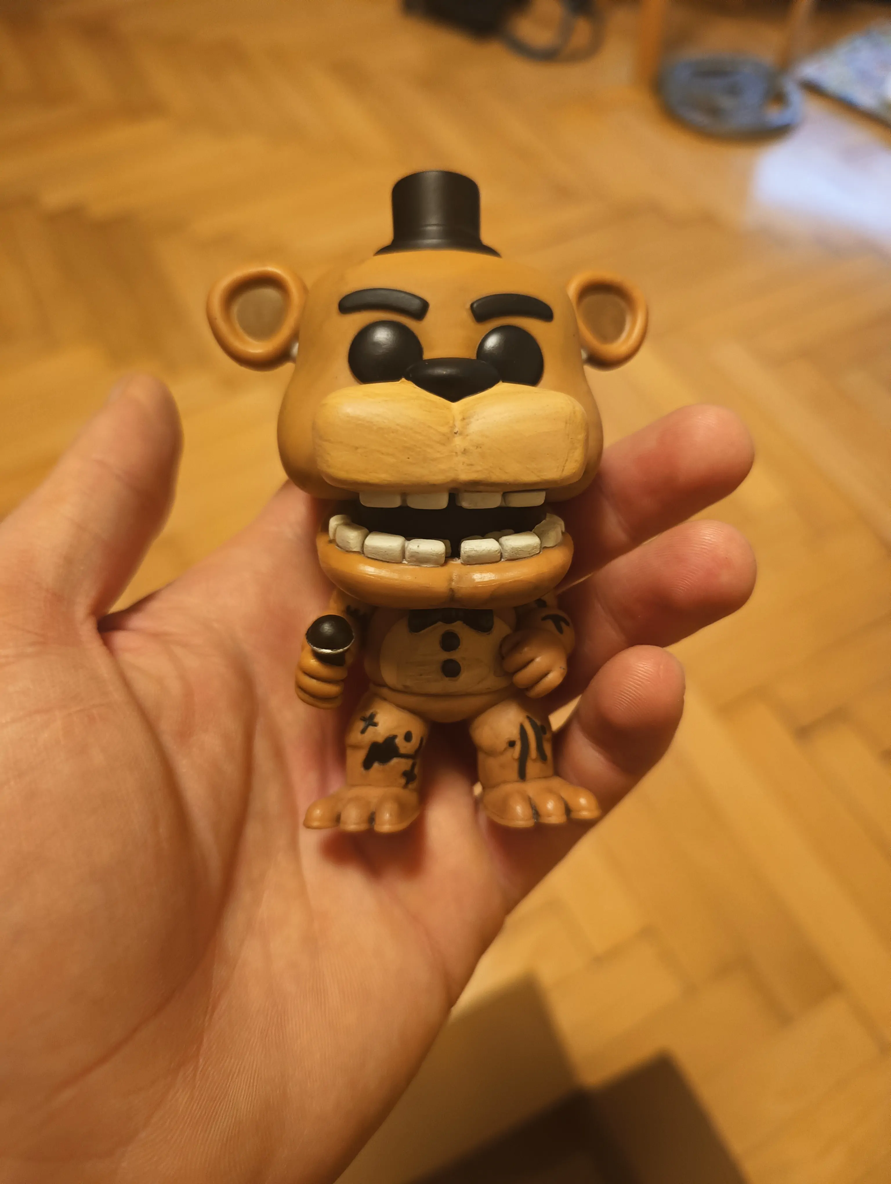 Five Nights at Freddy's Funko POP! Vinyl figura Withered Freddy 9 cm [SÉRÜLT CSOMAGOLÁS] termékfotó