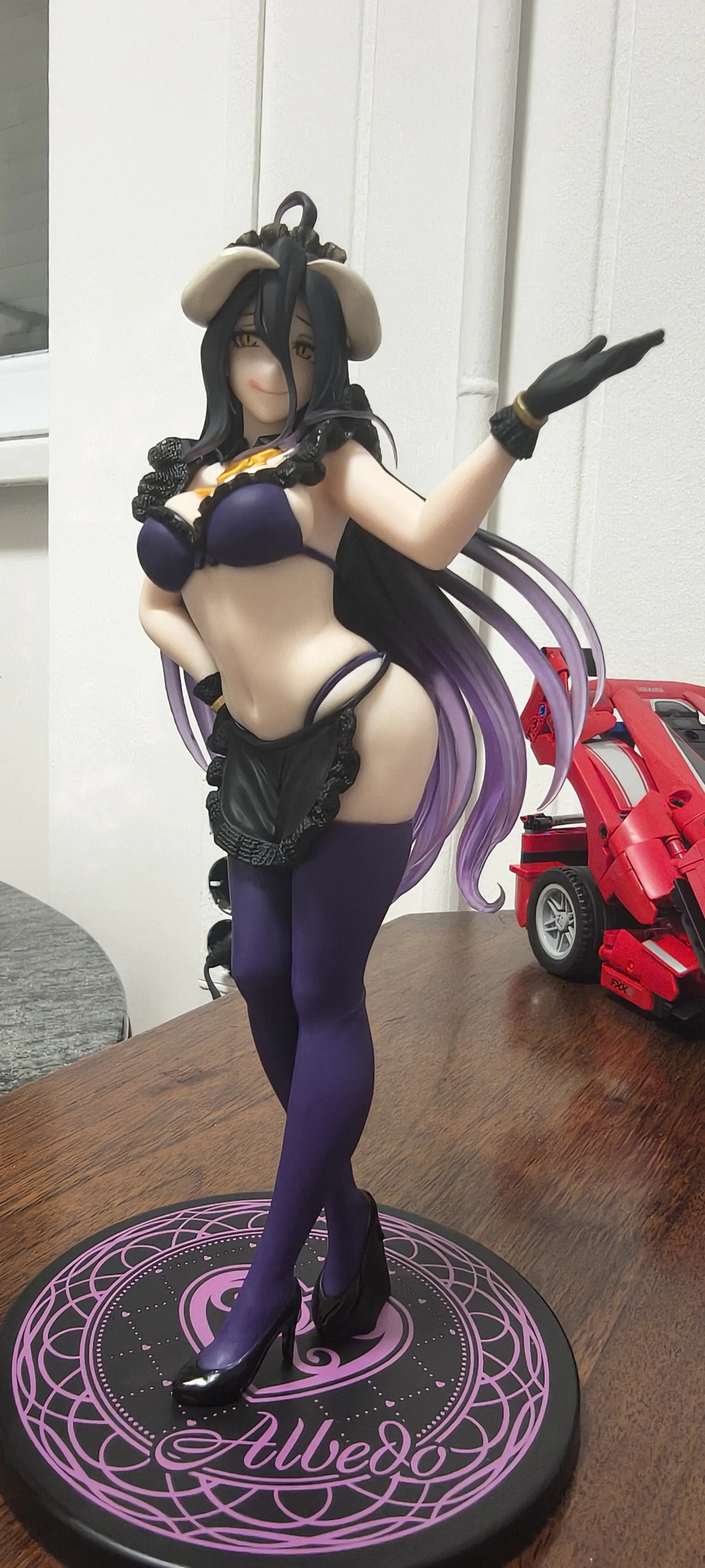 Overlord Coreful Albedo Maid Renewal Edition PVC szobor figura 18 cm termékfotó