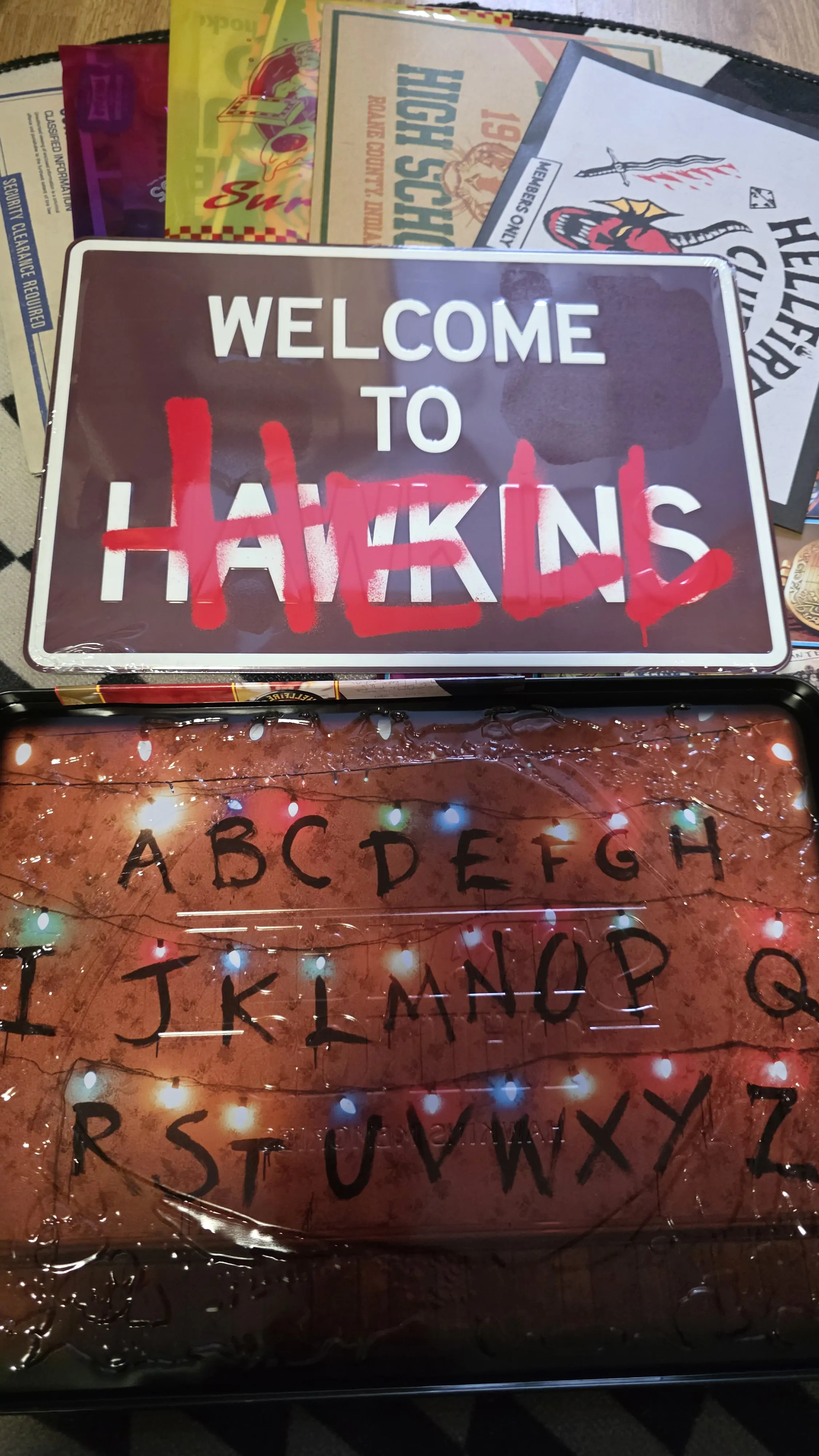 Stranger Things Hawkins Memories Kit Vecna´s Course Limitált kiadás termékfotó