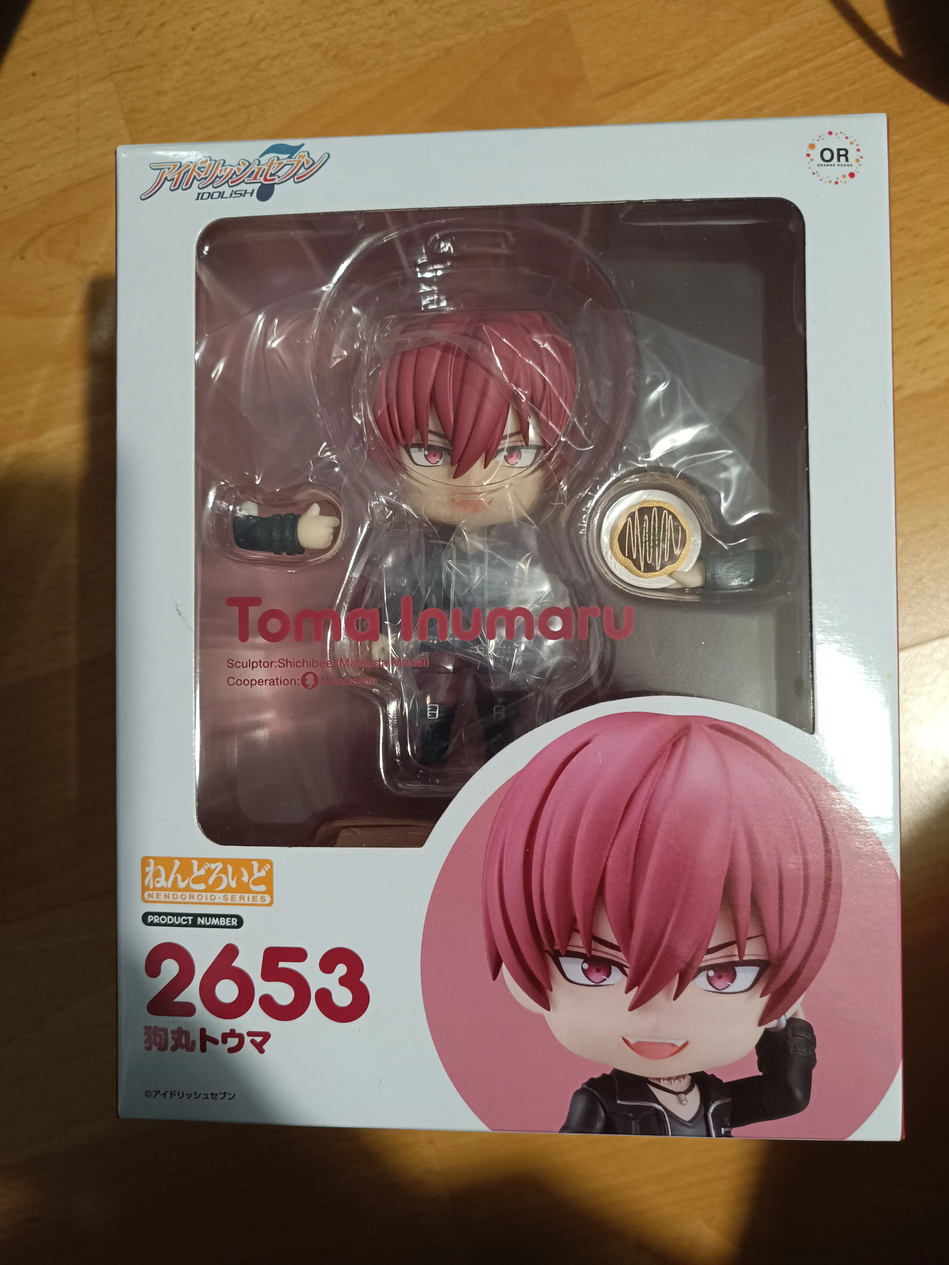 Idolish7 Nendoroid akciófigura Toma Inumaru 10 cm termékfotó