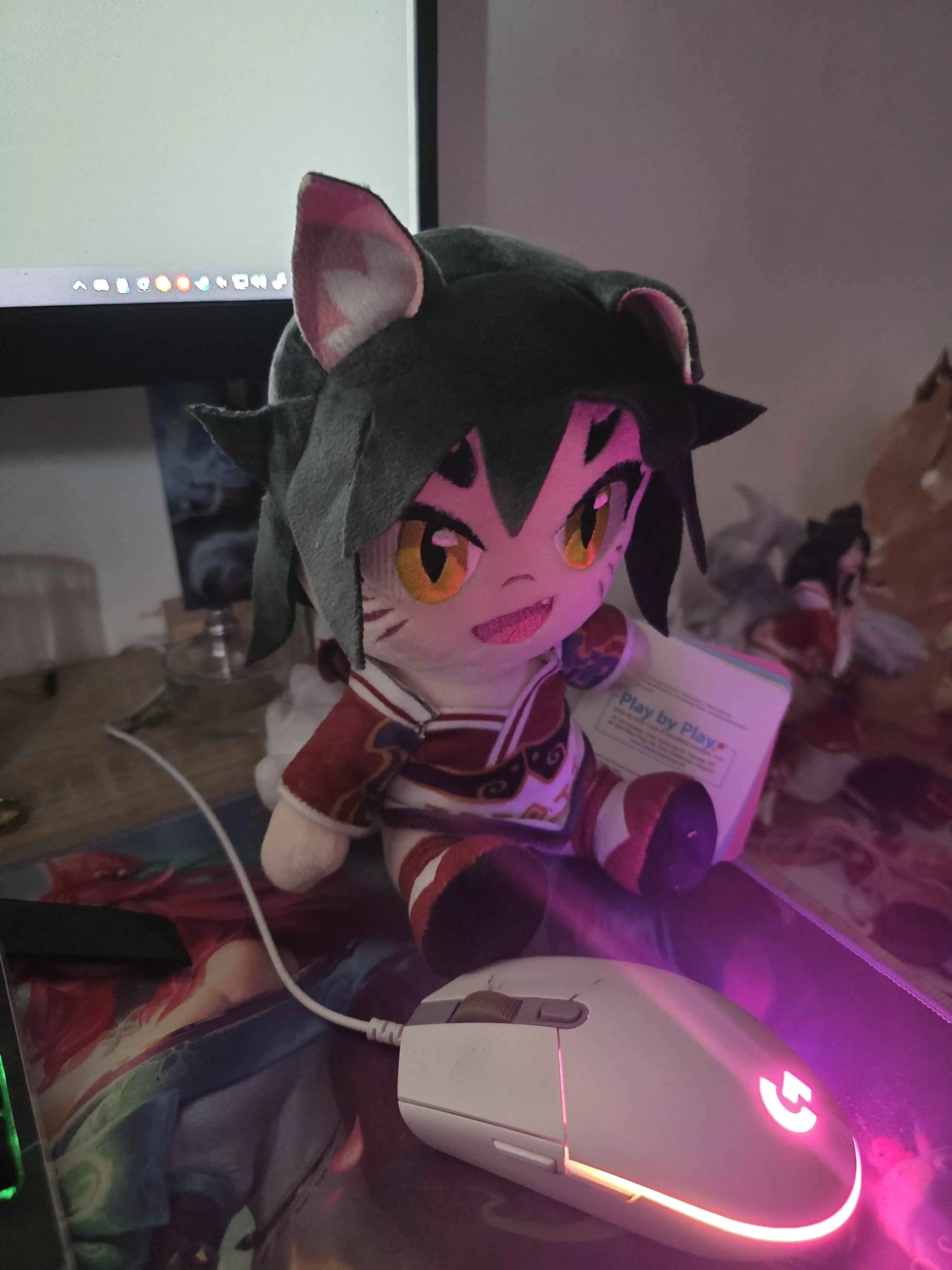 League of Legends Champions Ahri plüss 21 cm termékfotó